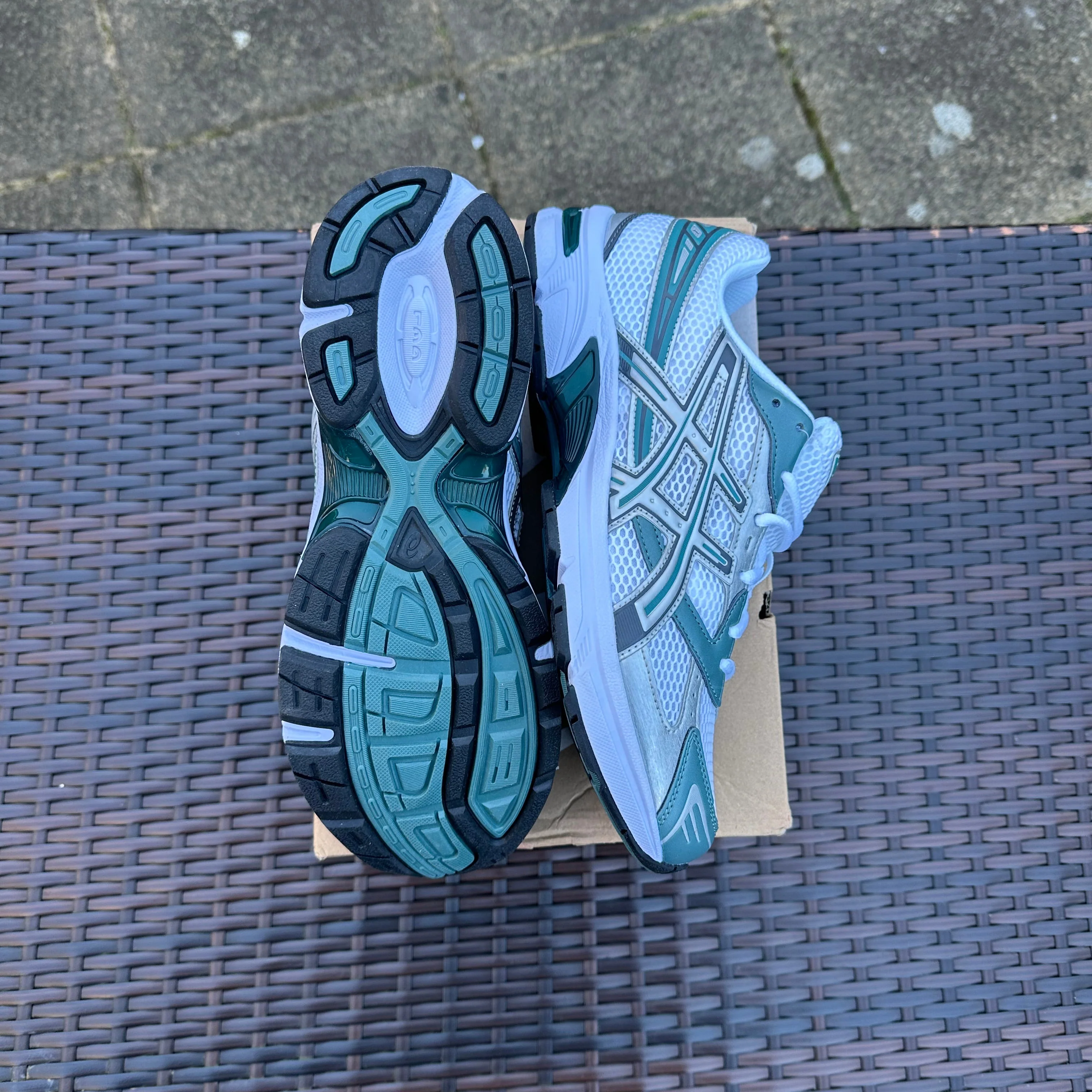 Asics Gel 1130 'White Dark Neptune' - Image 2