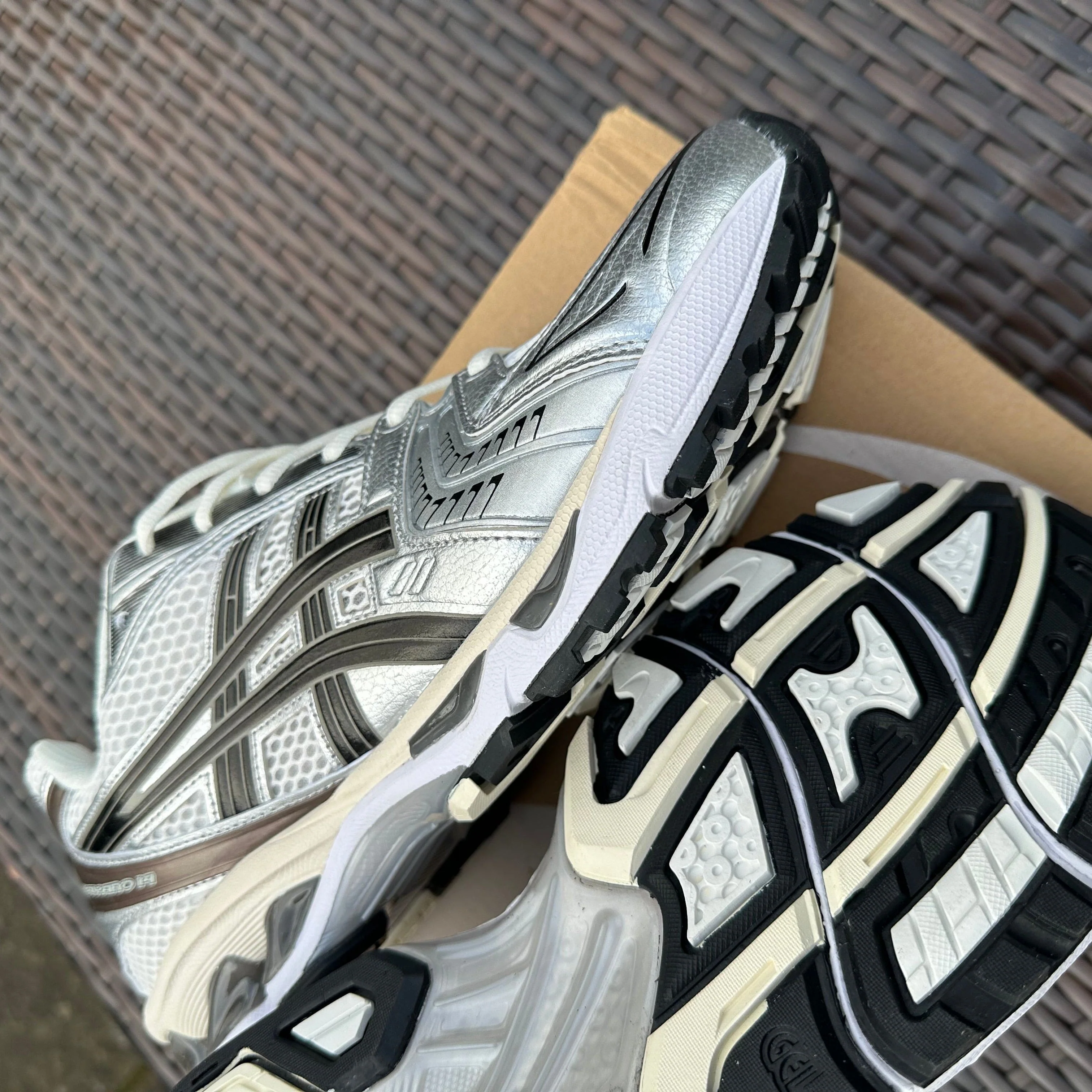 ASICS Gel Kayano 14 Silver Cream - Image 3