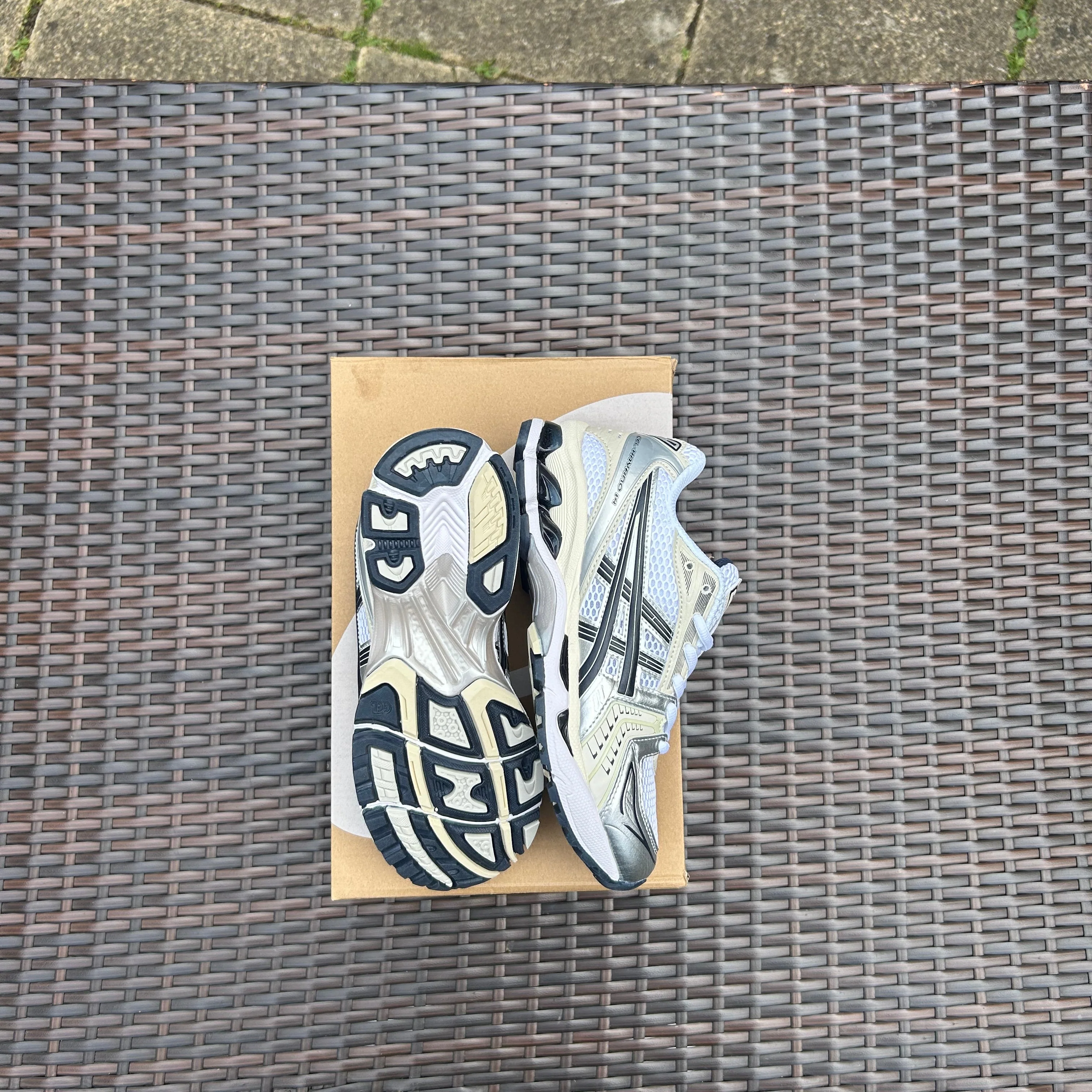 ASICS Gel Kayano 14 White Midnight - Image 2