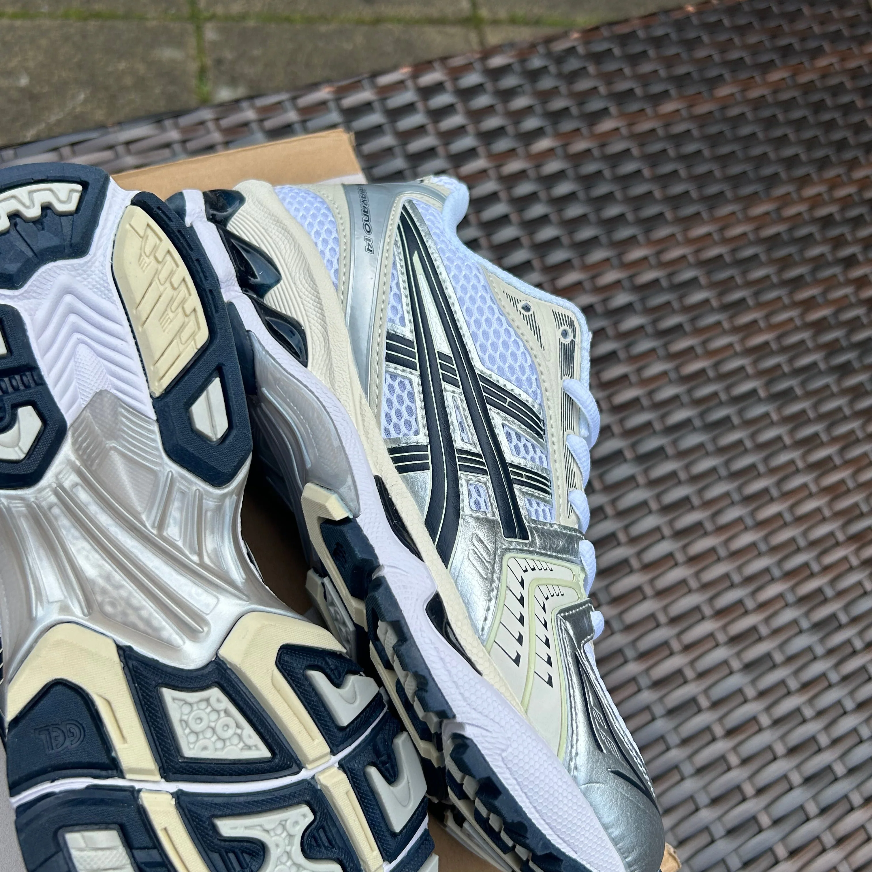 ASICS Gel Kayano 14 White Midnight - Image 3
