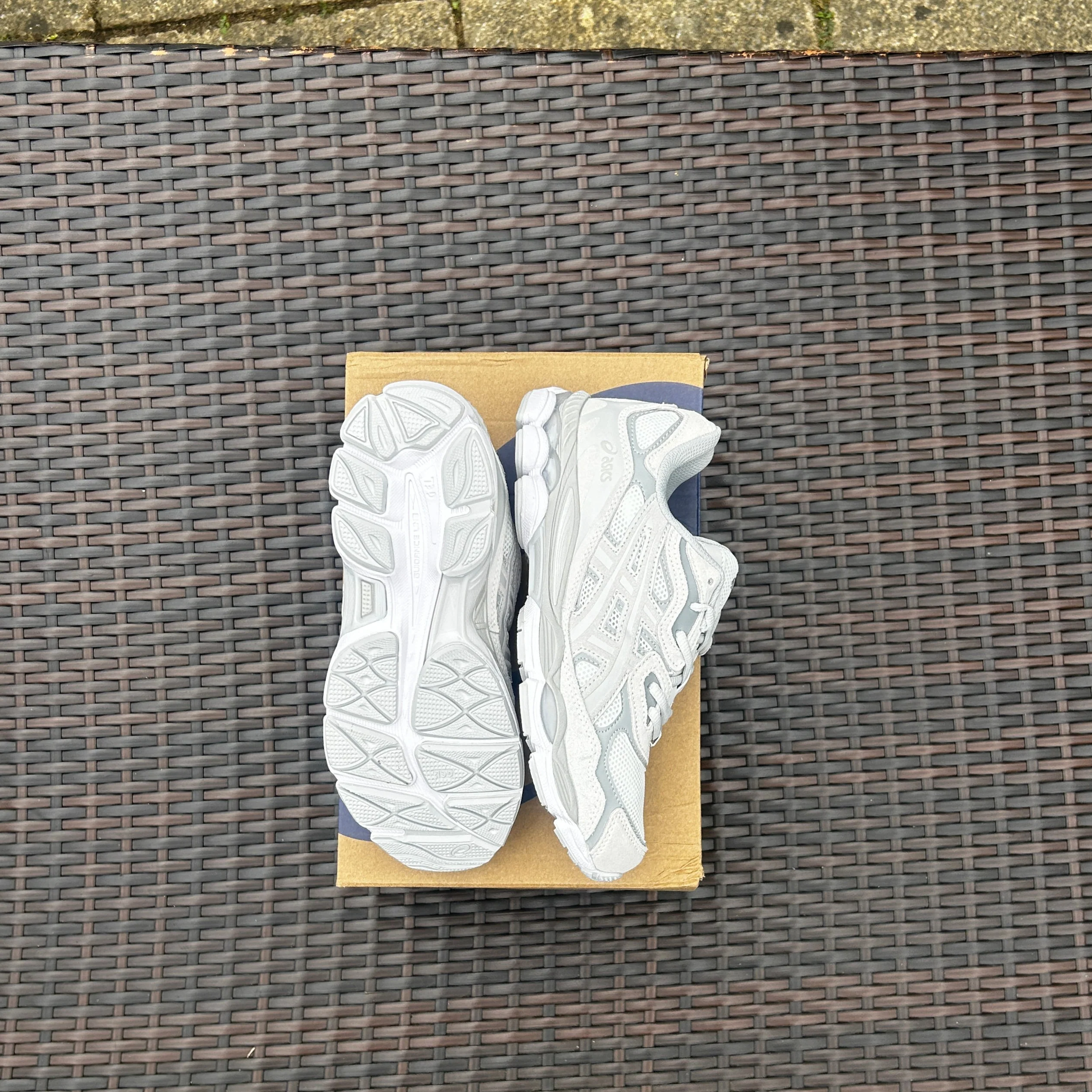 ASICS GEL-NYC Cream Cloud Grey - Image 2