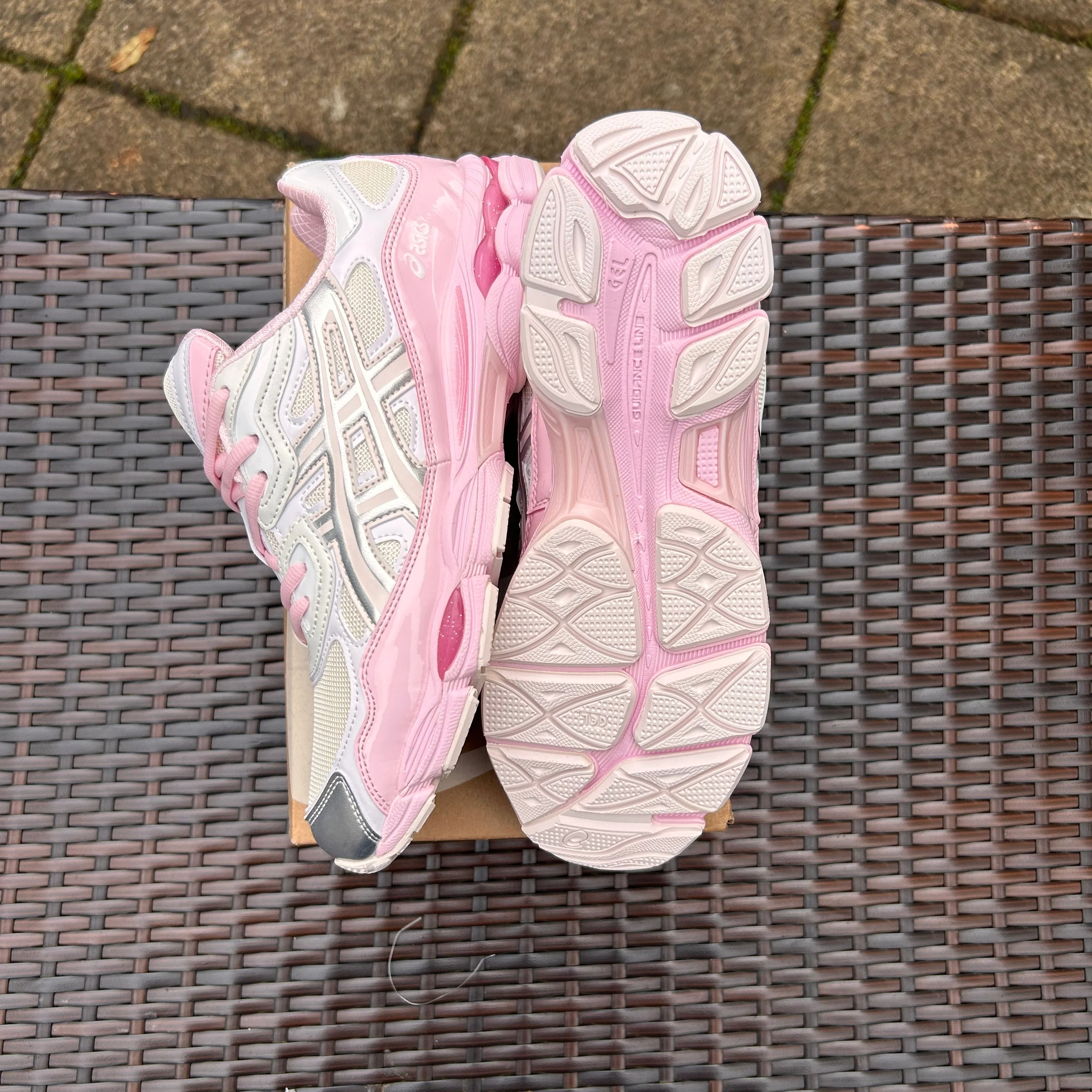 ASICS Gel-NYC Kicki Yang Zhang Pink Cream Pure Silver - Image 2