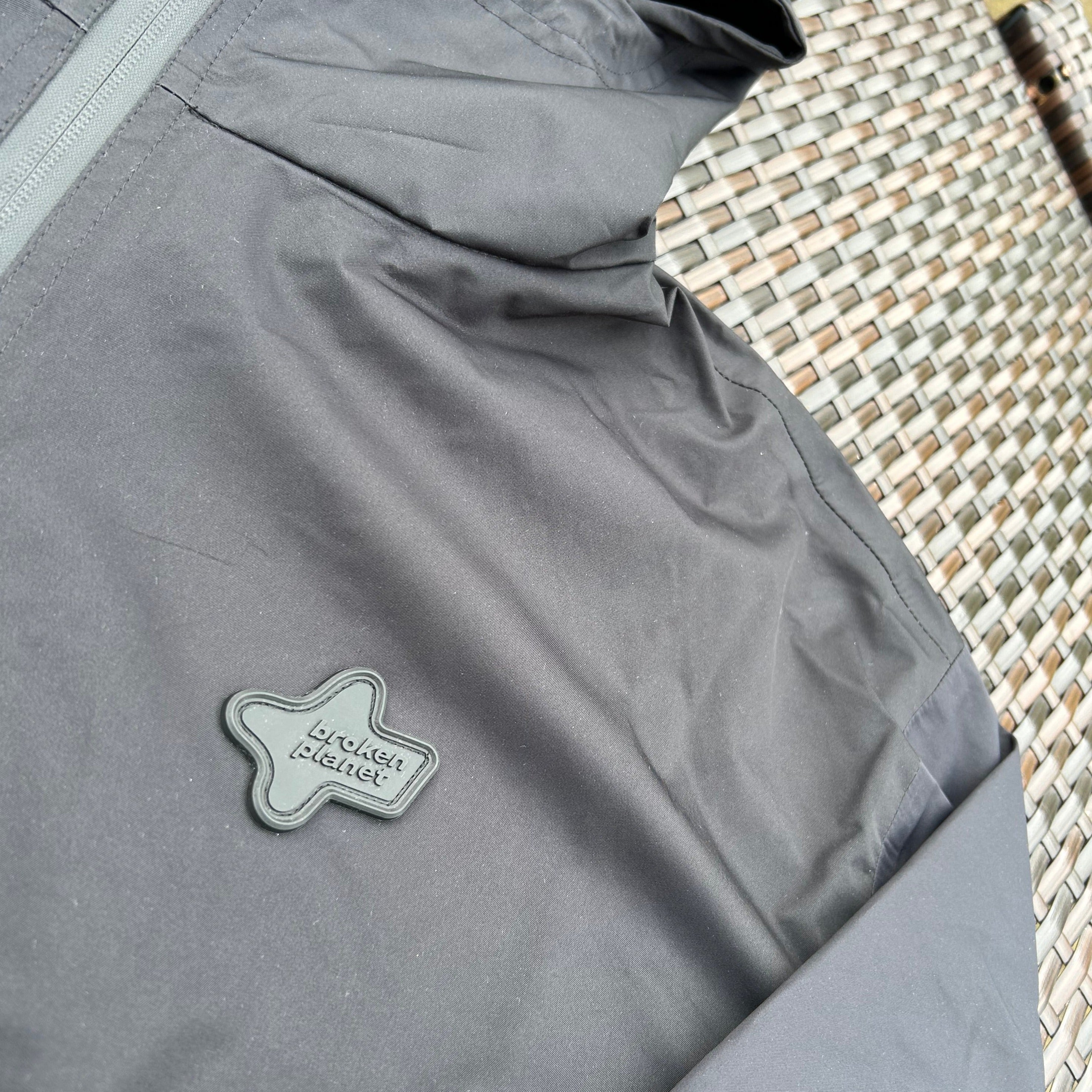 Broken Planet Black Waterproof Tech Jacket - Image 3