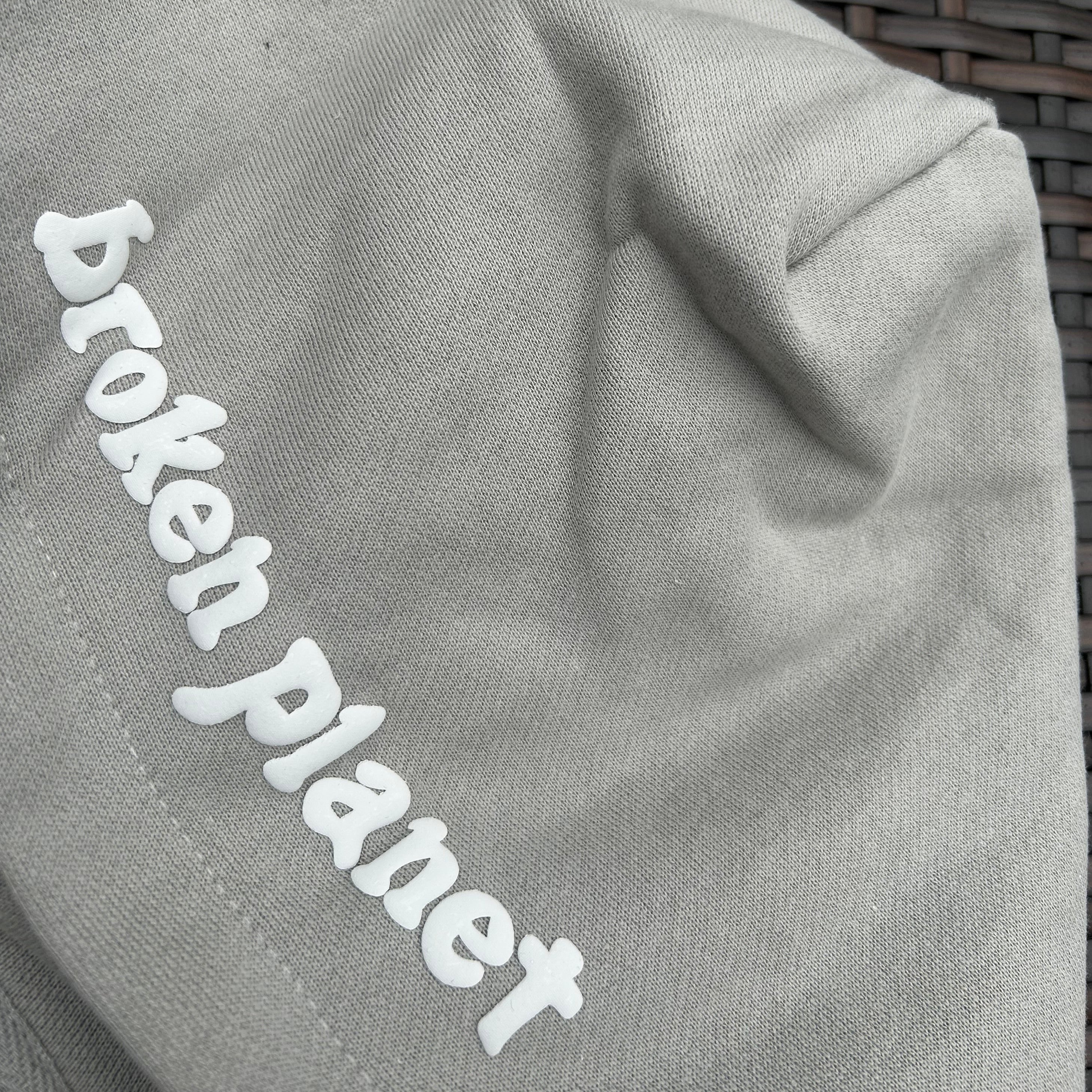 Broken Planet "Stone Grey" Zip-Up Hoodie - Image 3