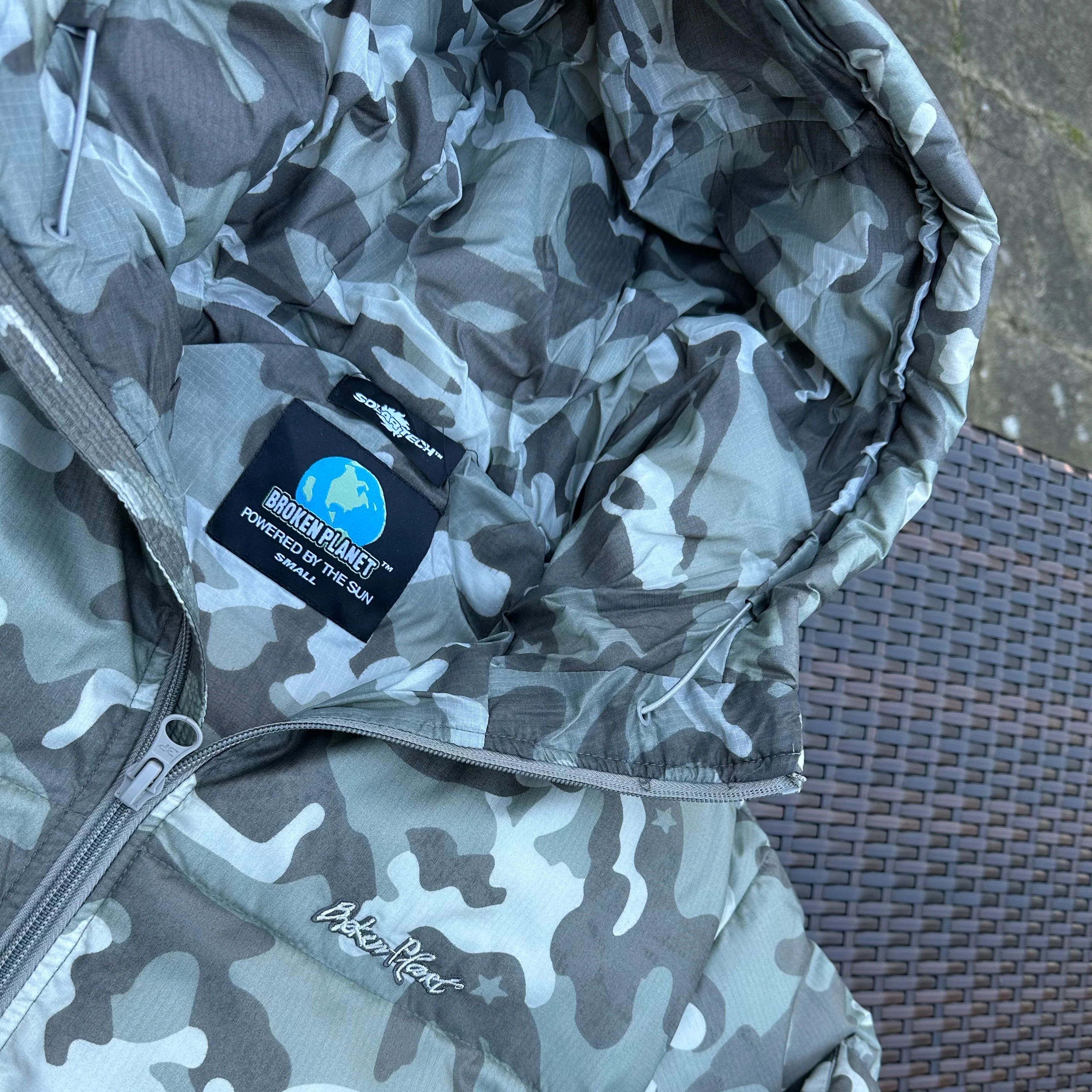 Broken Planet Camo Puffer Jacket - Image 3