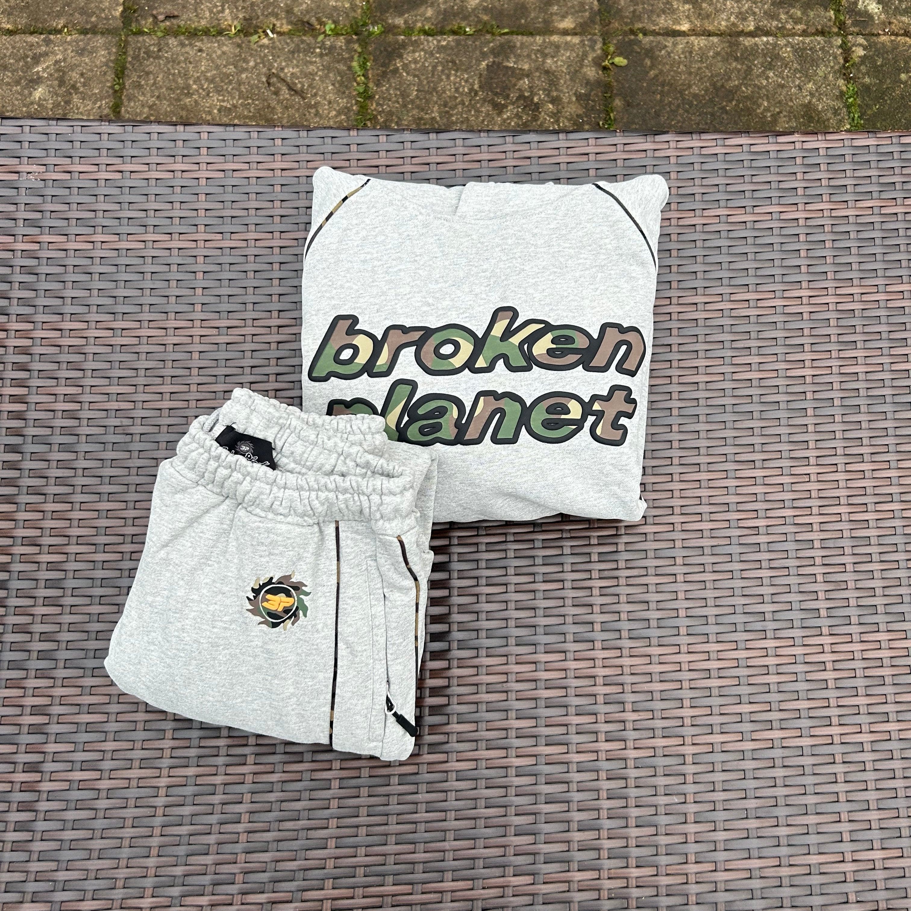 Broken Planet Grey/Camo "Performance" Tracksuit - Image 4