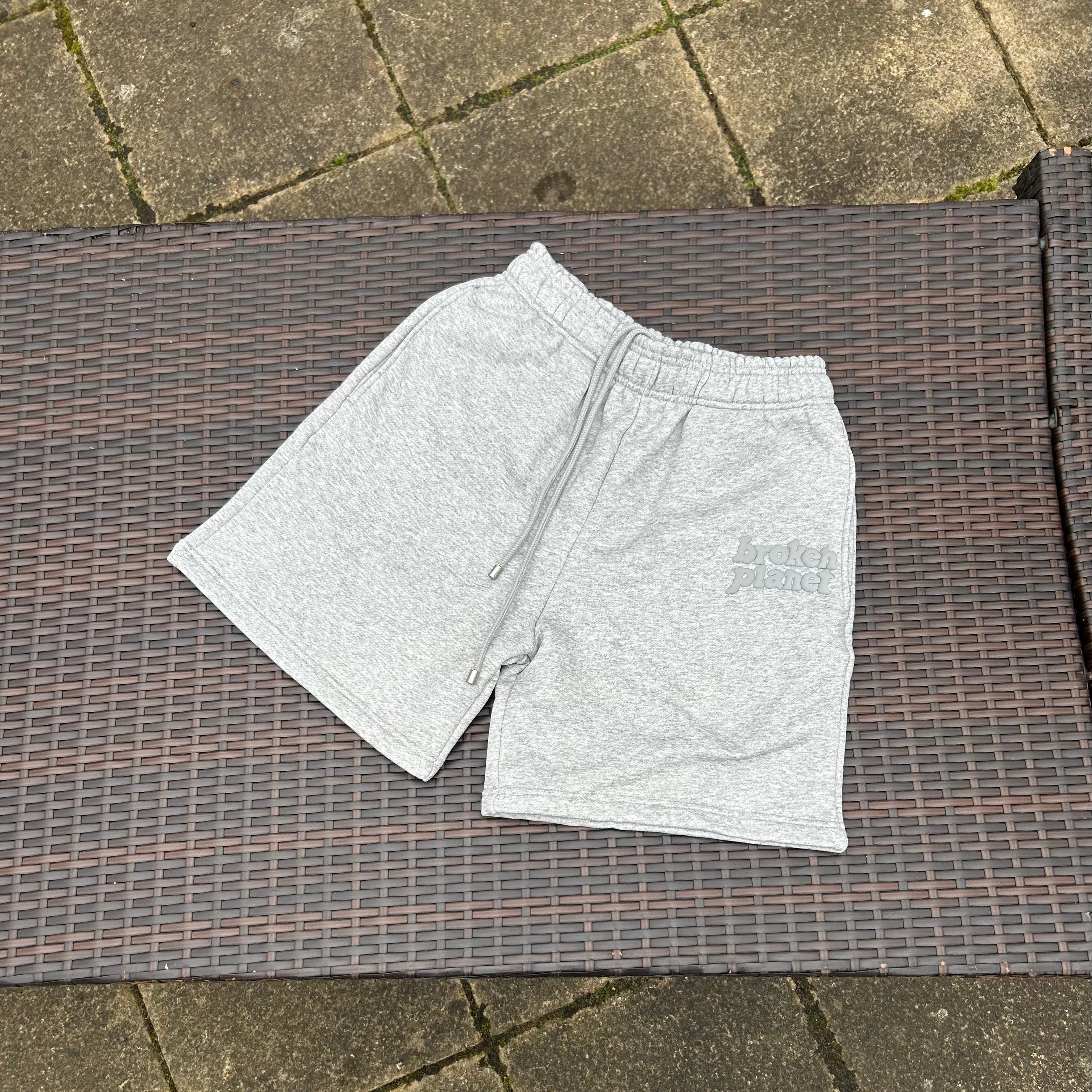 Broken Planet Grey Shorts