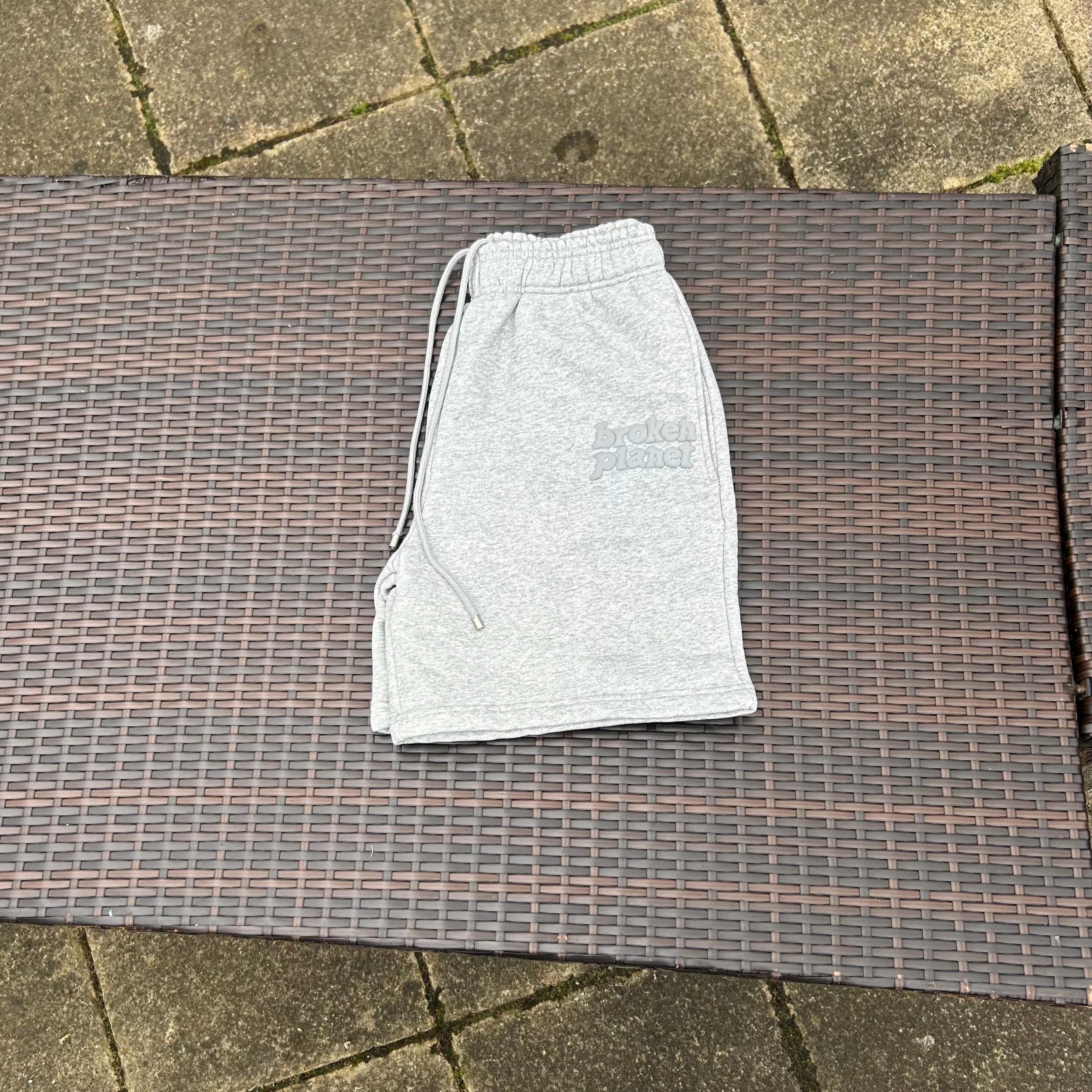 Broken Planet Grey Shorts - Image 3