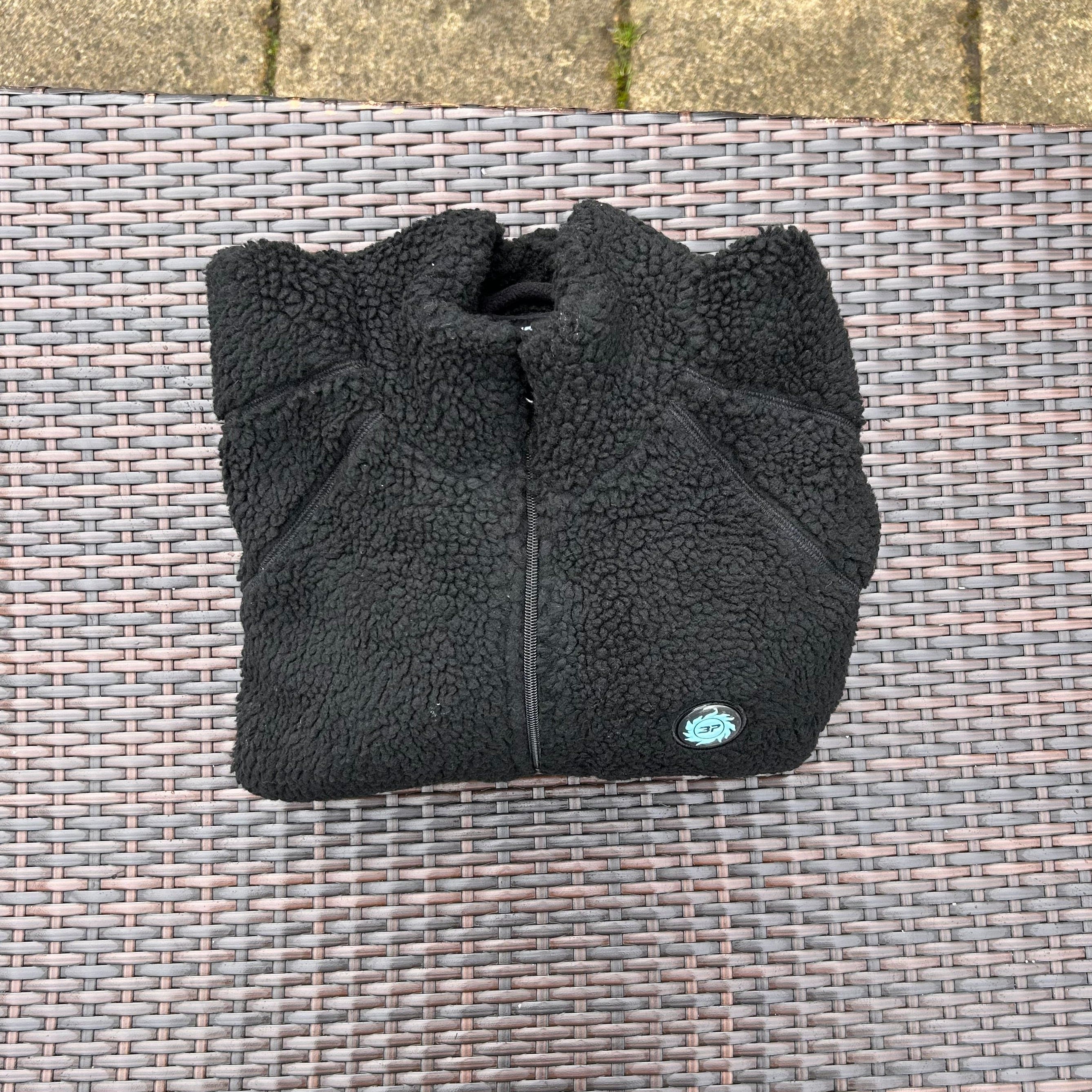 Broken Planet Midnight Black Polar Fleece - Image 2
