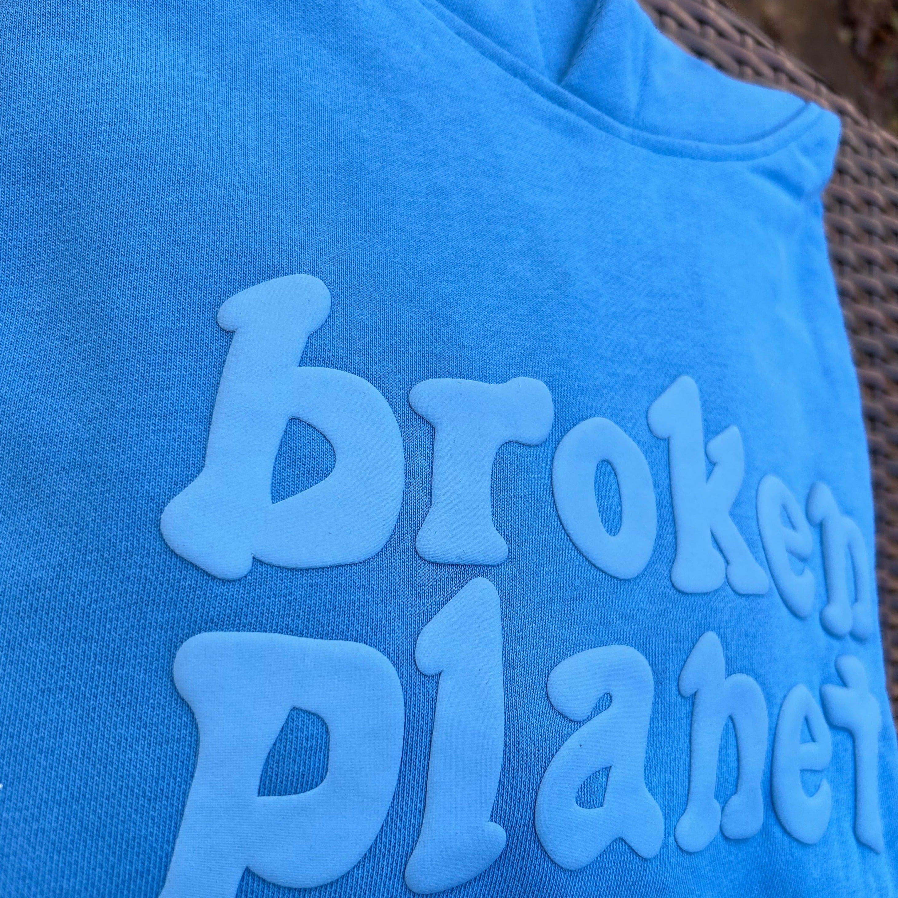 Broken Planet "Monochrome Cobalt” Hoodie - Image 3