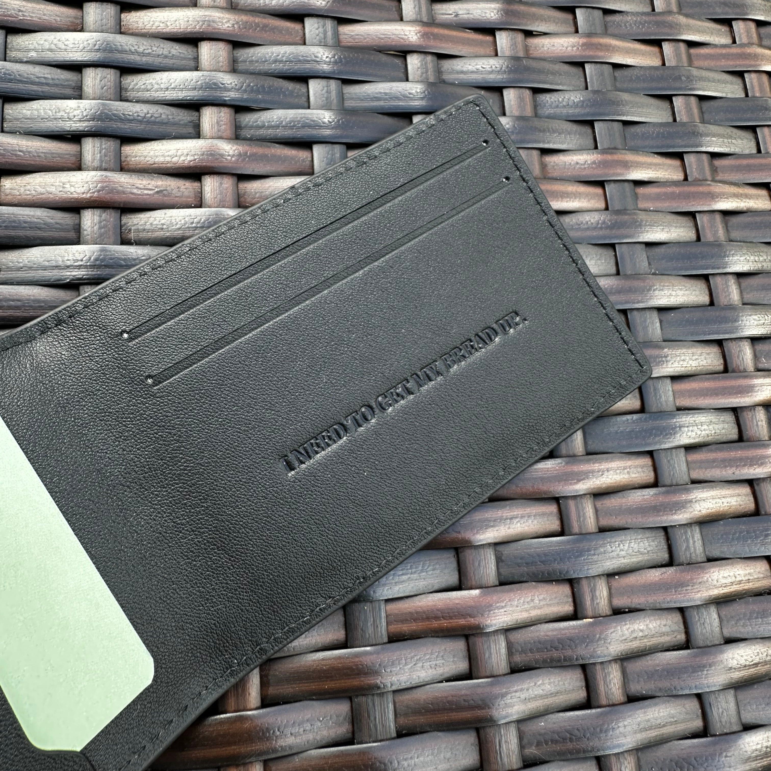 Corteiz Black Leather Card Holder - Image 3