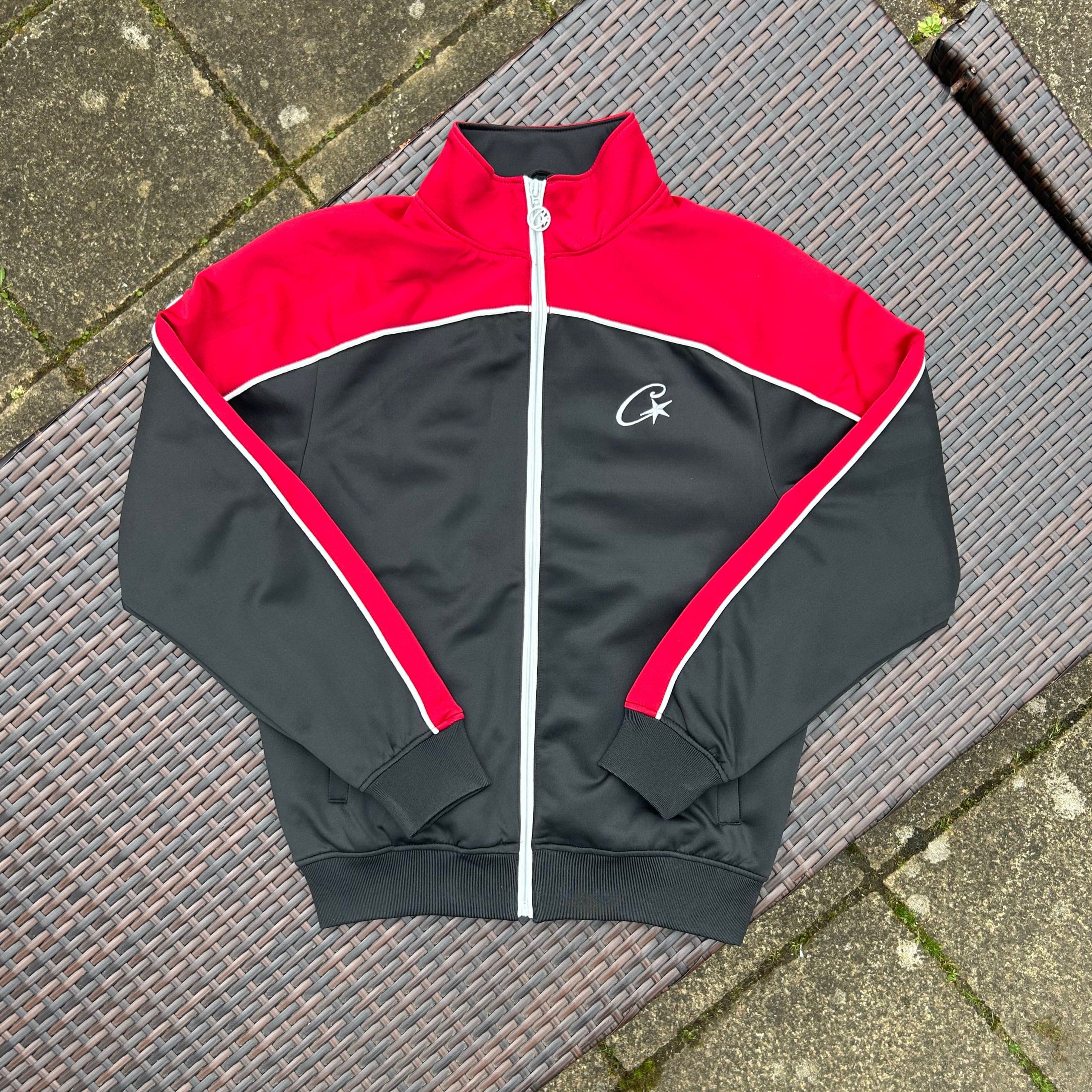 Corteiz Black/Red "Shotta" Tracksuit - Image 2
