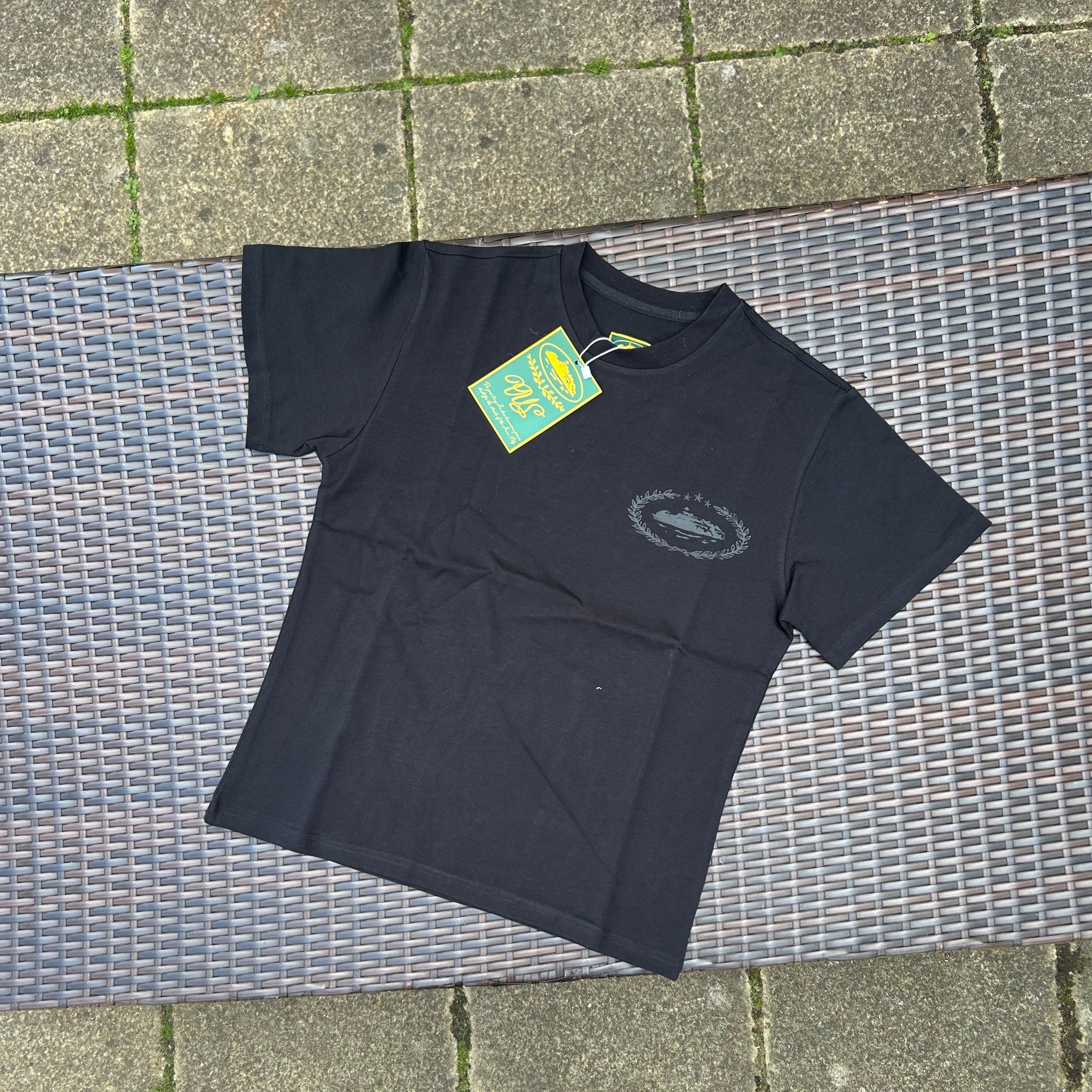 Corteiz Black RTW Royale T-Shirt - Image 2