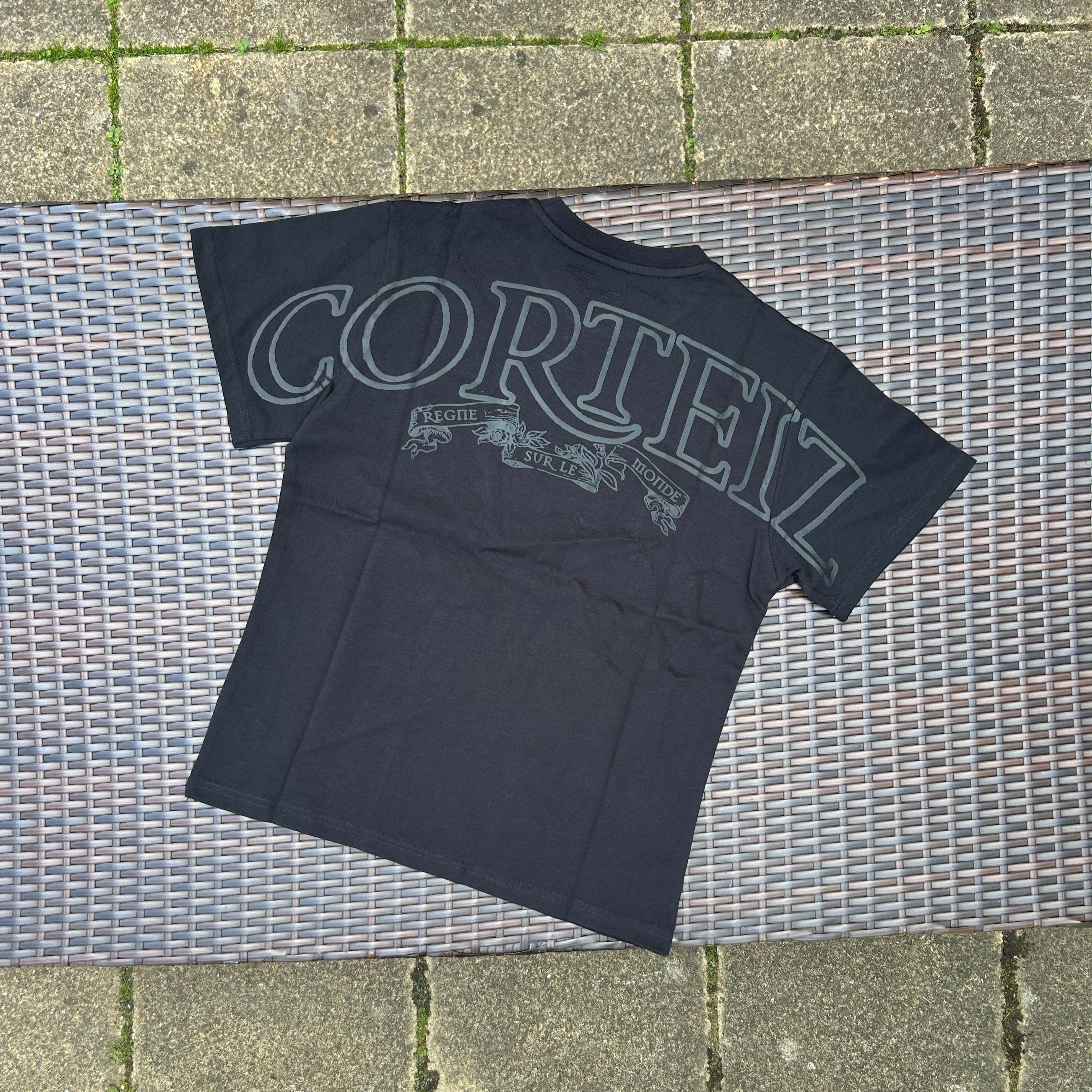 Corteiz Black RTW Royale T-Shirt - Image 3