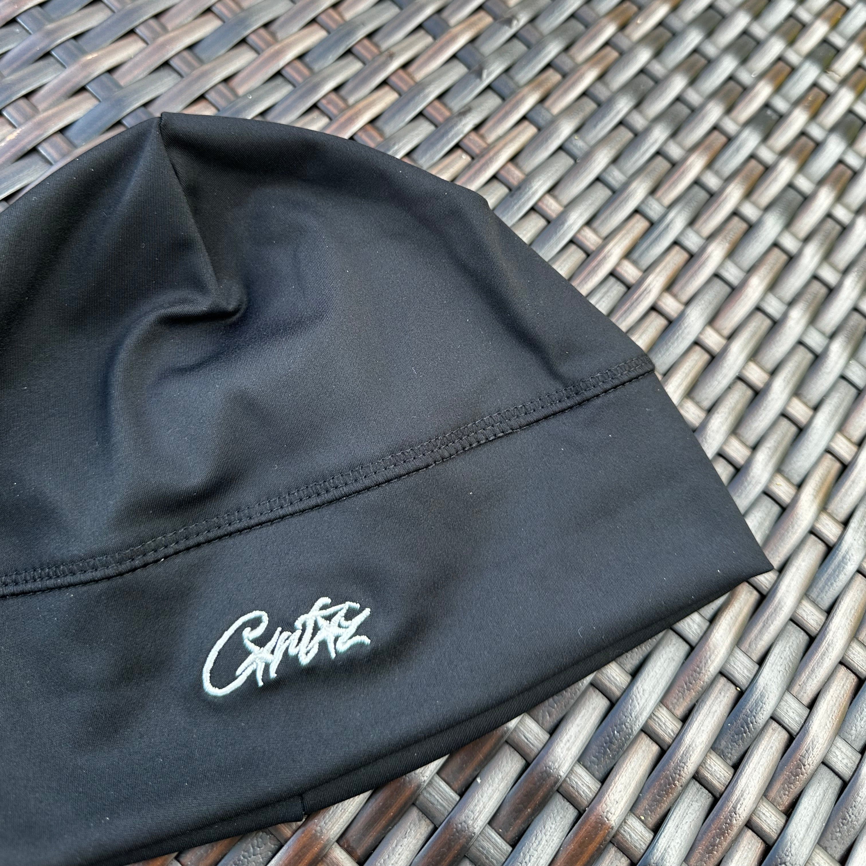 Corteiz Black/White RTW Liteworky Skull Cap - Image 2
