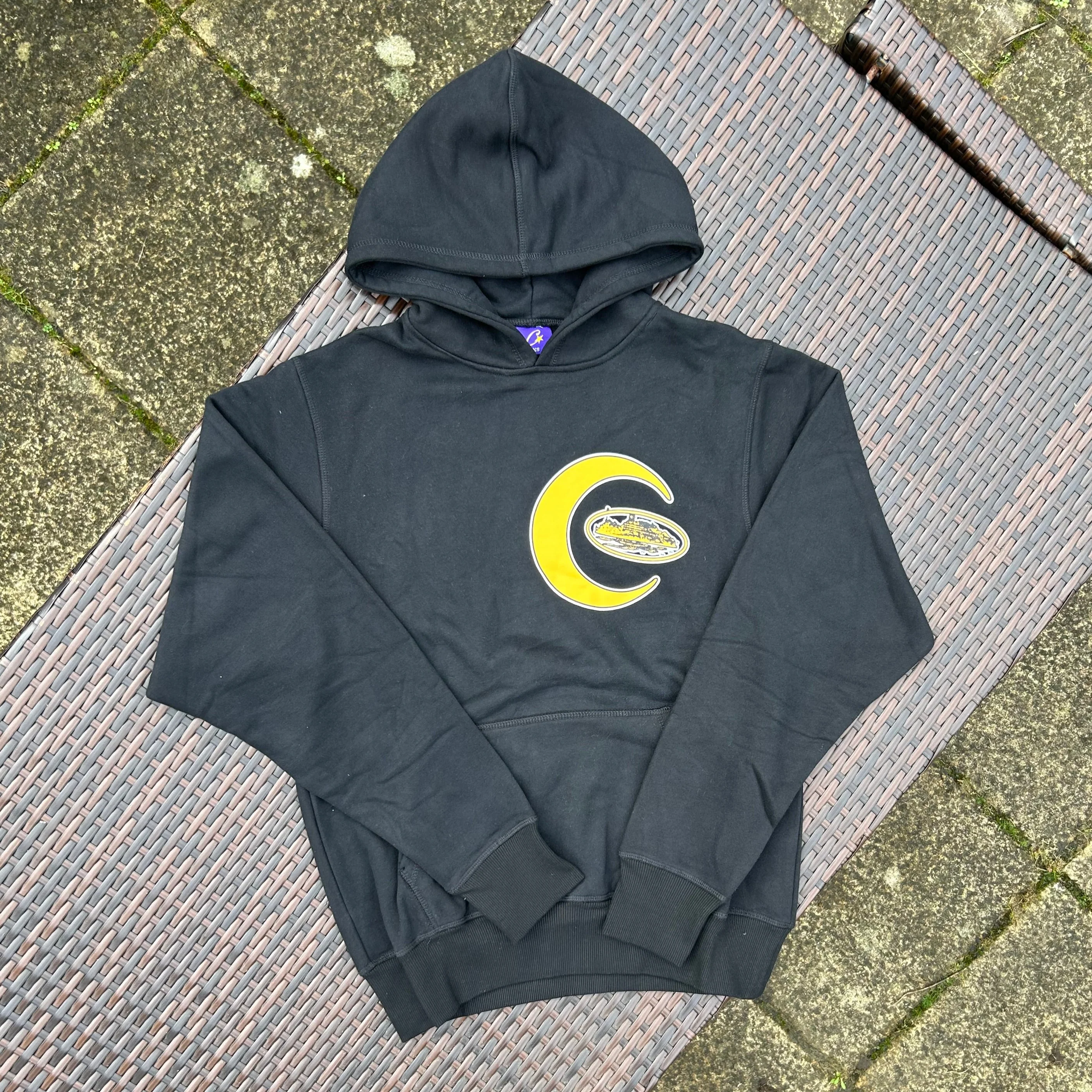 Corteiz Black/Yellow Alcatraz "Moon" Tracksuit - Image 2
