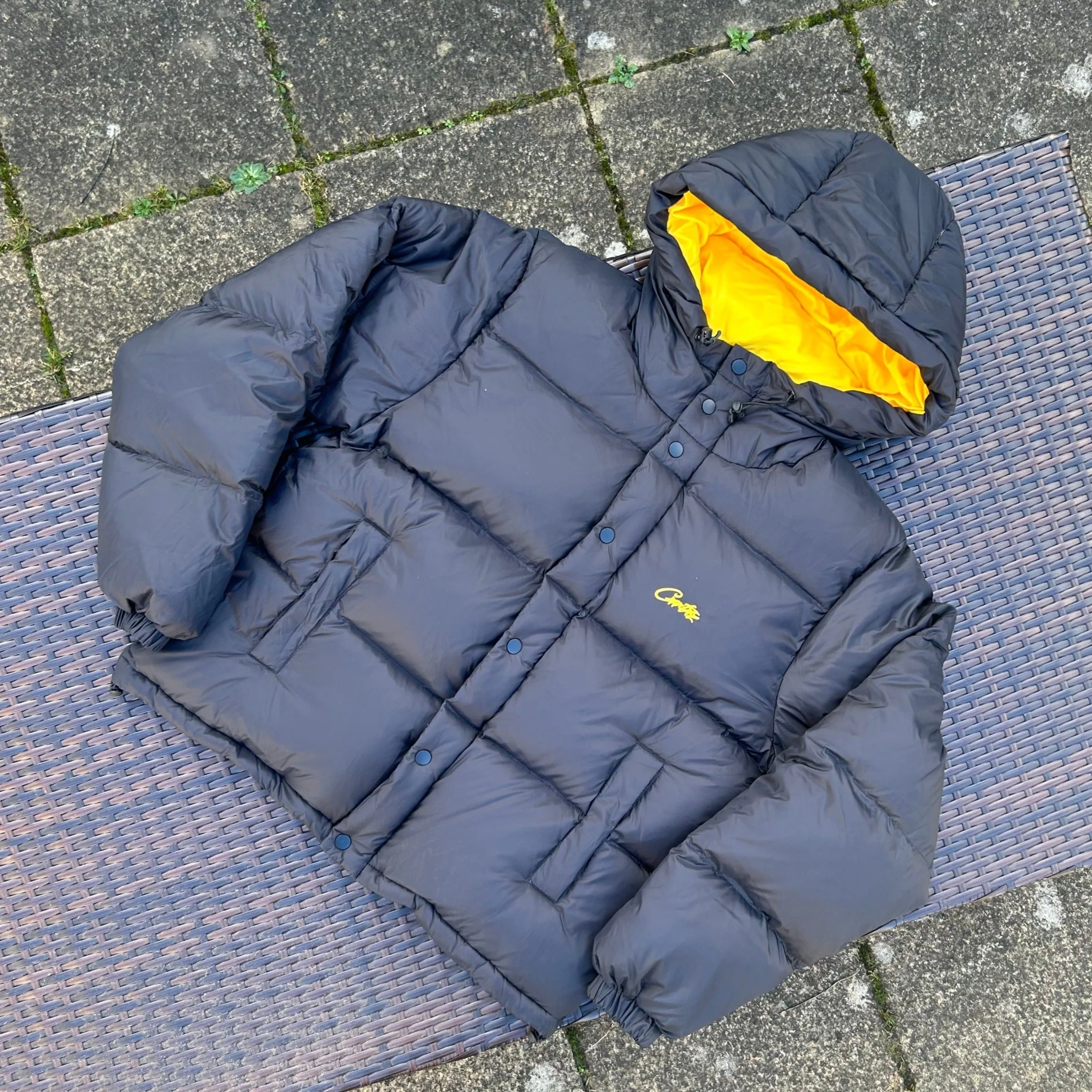 Corteiz "Black/Yellow" Bolo V2 Jacket - Image 2