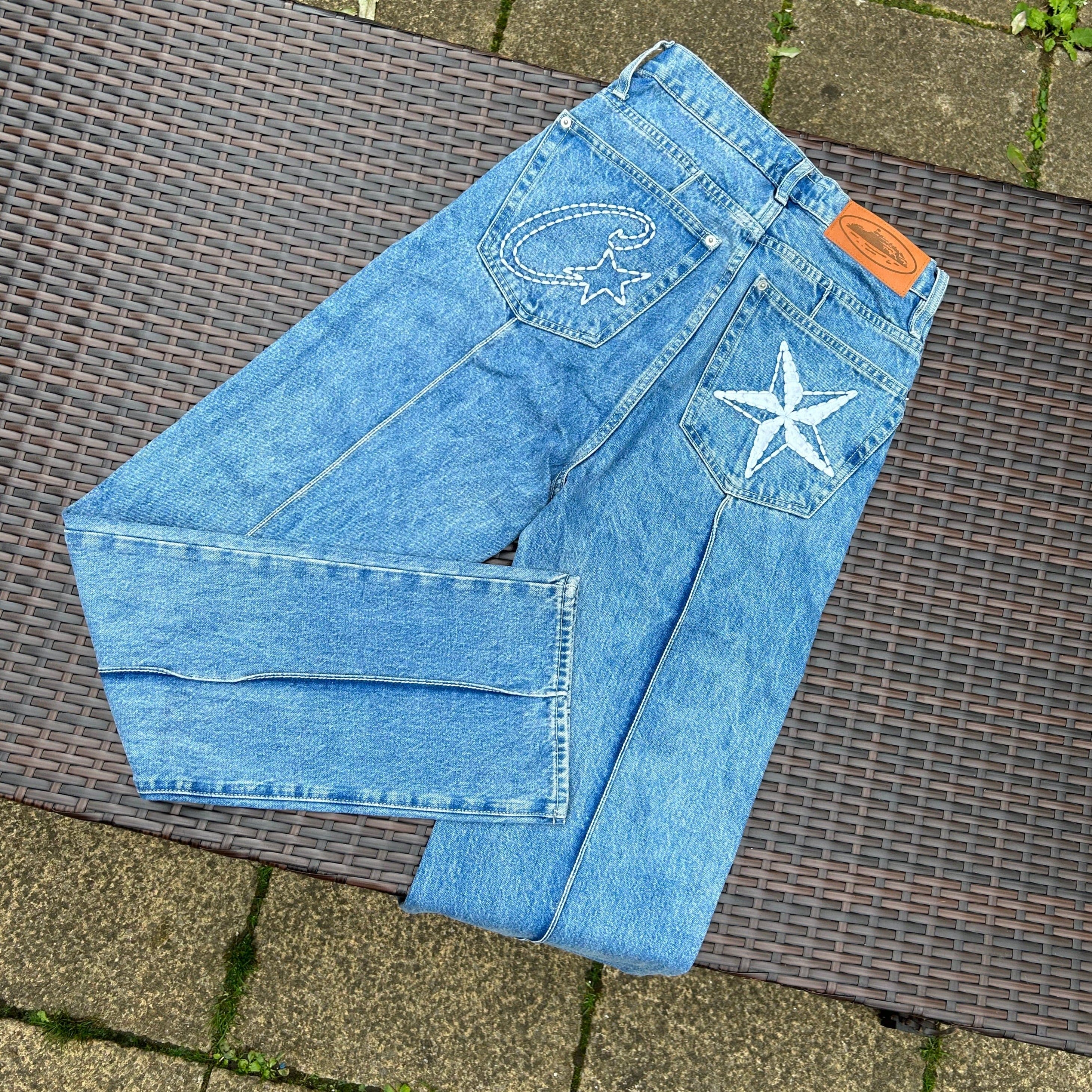 Corteiz "C Star" Denim Jeans - Image 3