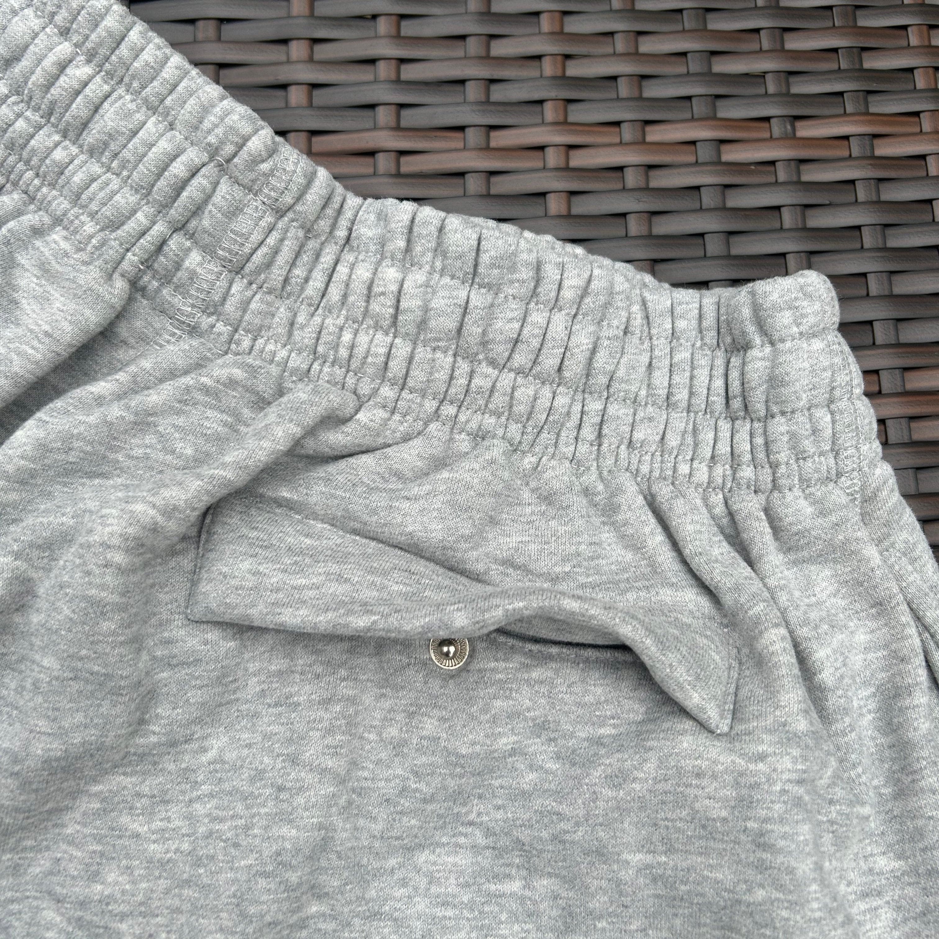 Corteiz OG Heather Grey/White Joggers - Image 3