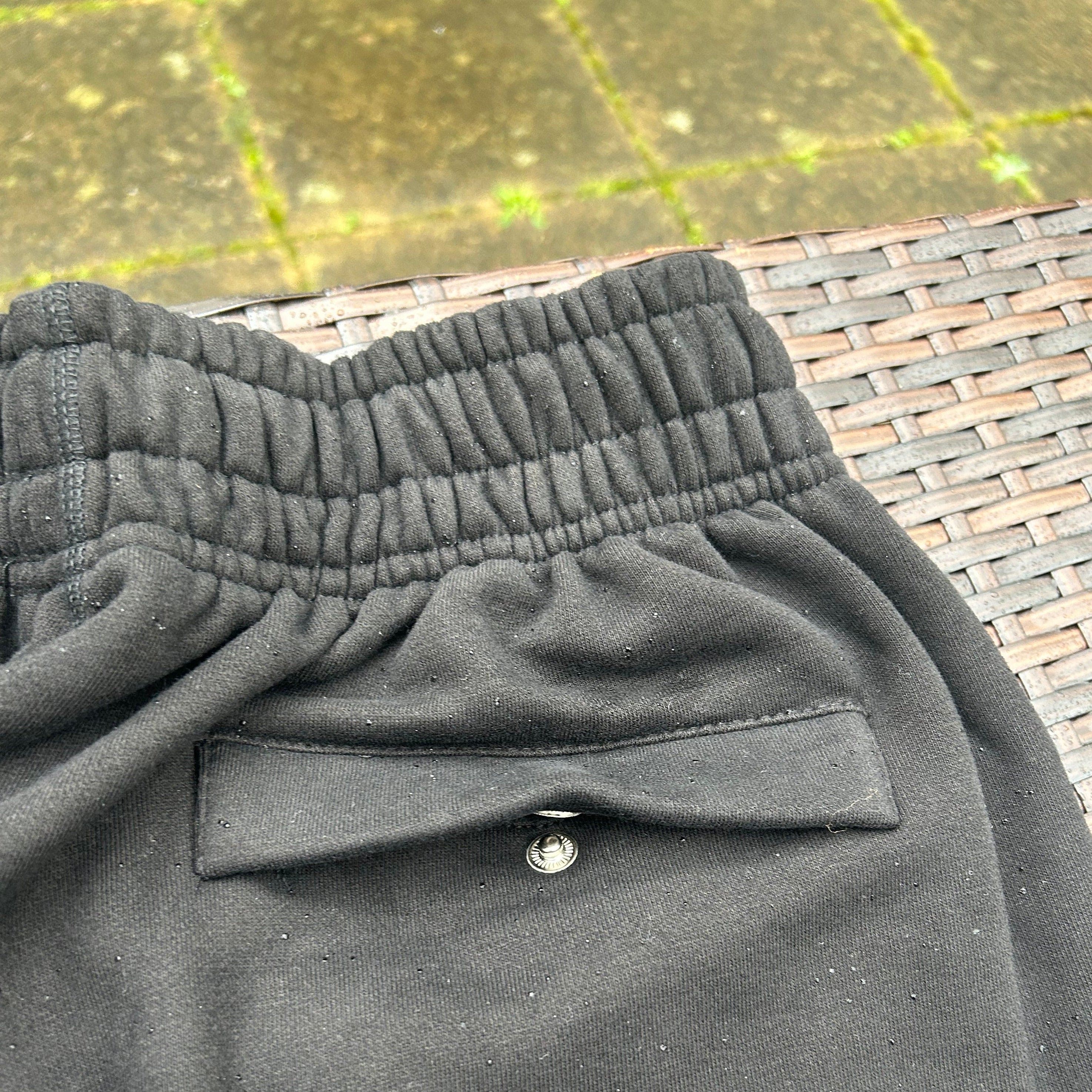 Corteiz OG Triple Black Joggers - Image 3