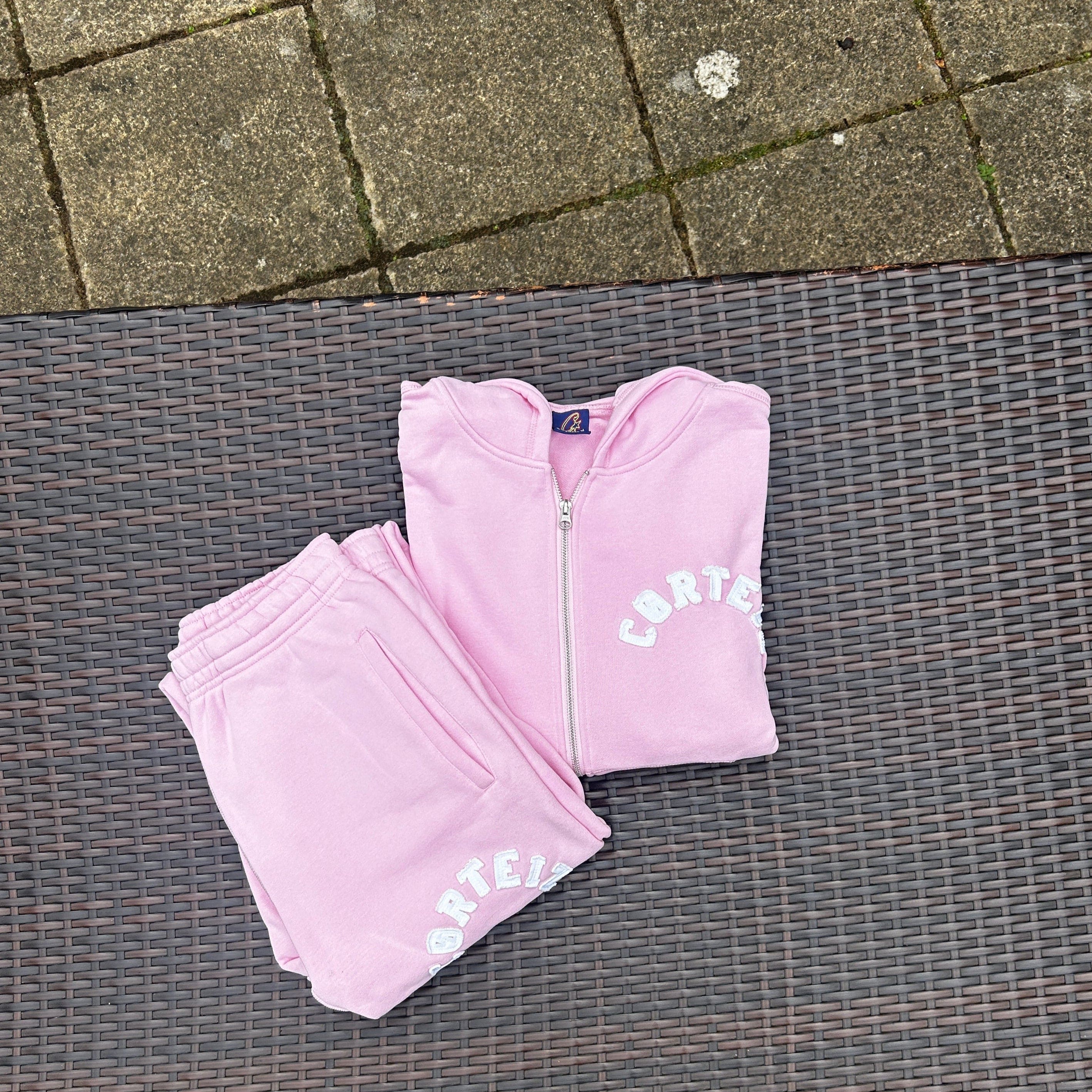 Corteiz Pink "Colly Arch" Tracksuit - Image 4
