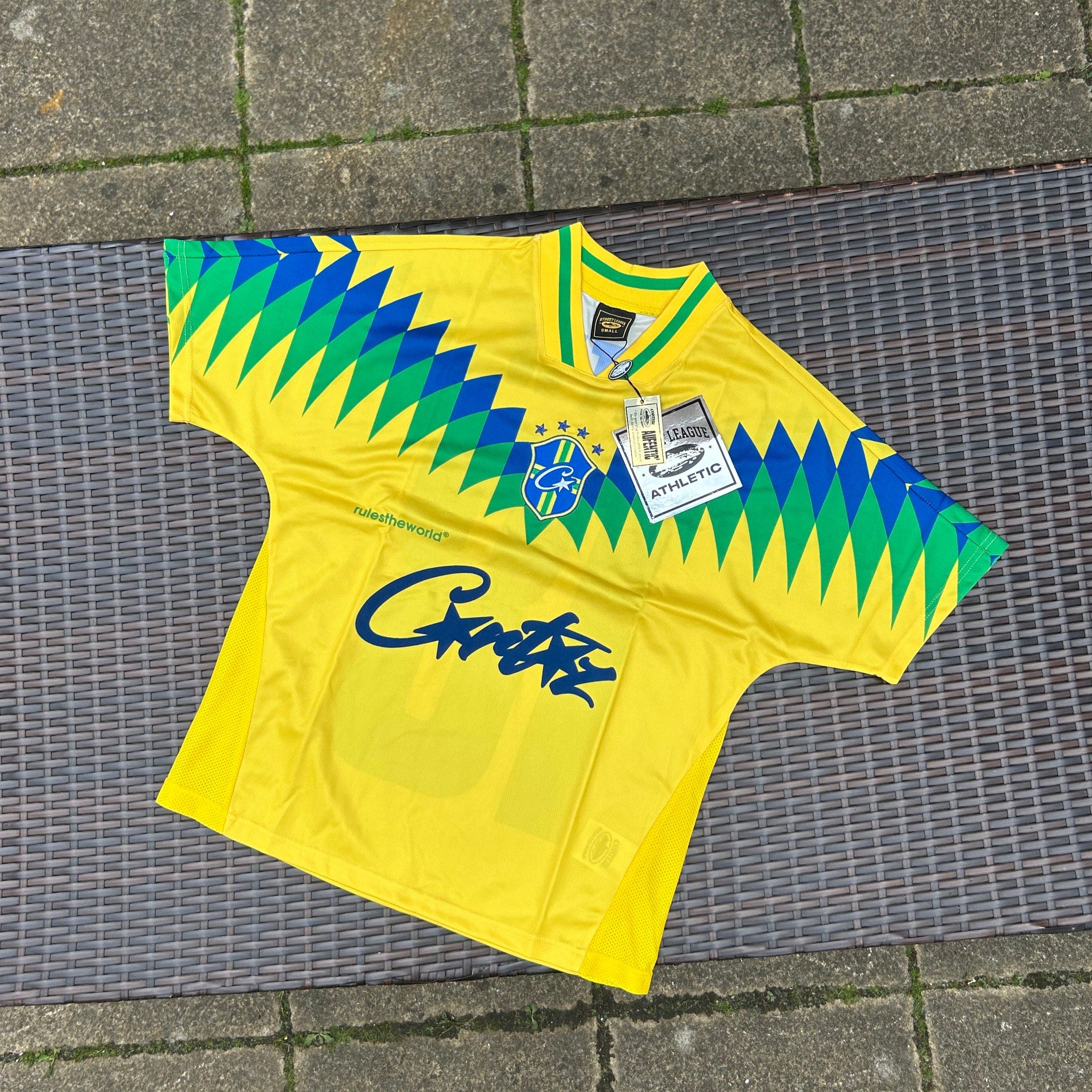 Corteiz RTW Yellow Club America Brasil Jersey - Image 2