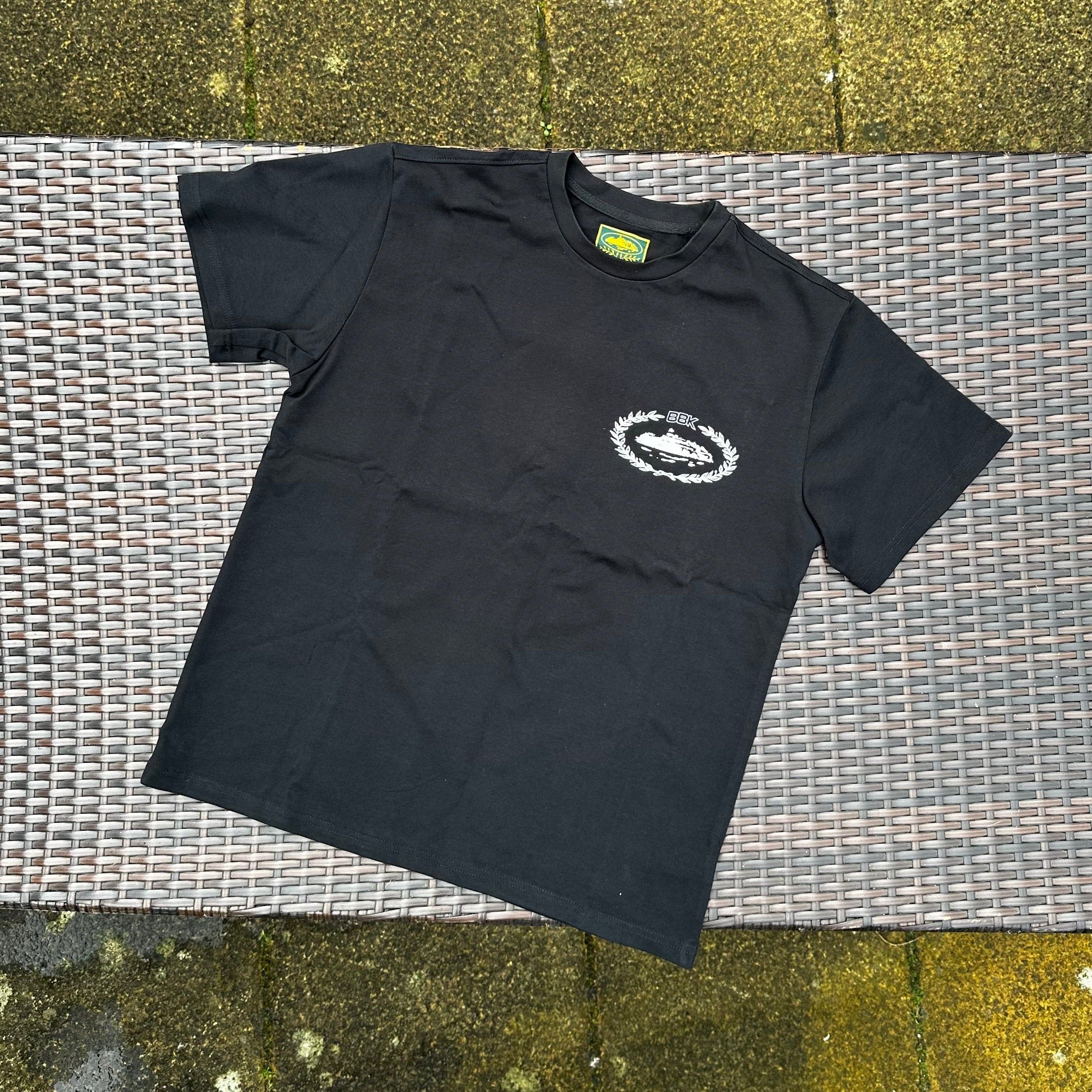 Corteiz RTW x BBK Royale Heavyweight Black T-Shirt - Image 2