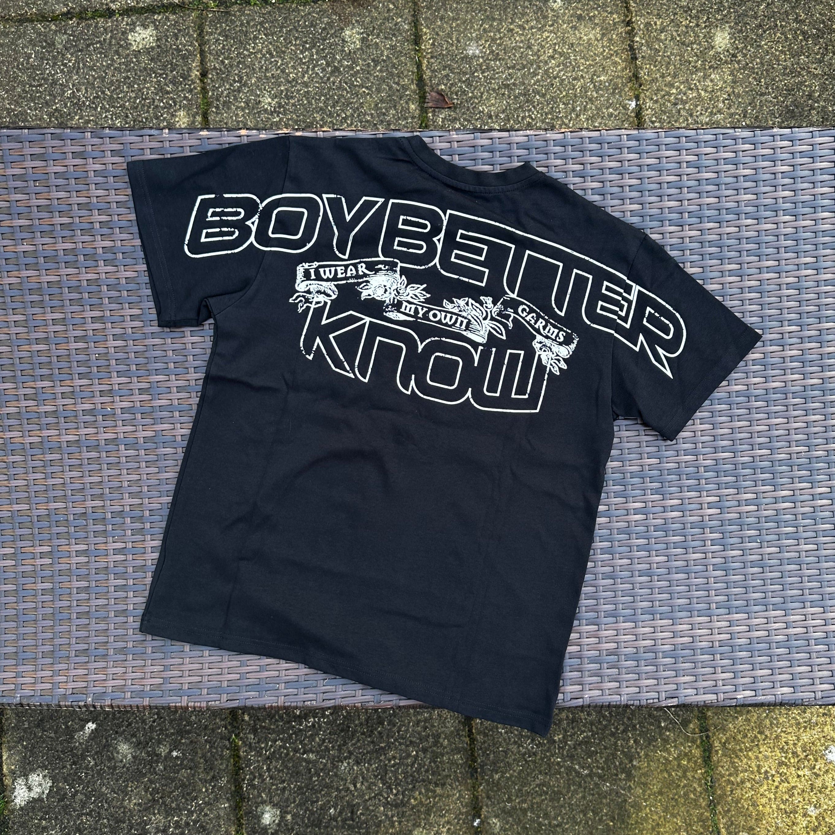 Corteiz RTW x BBK Royale Heavyweight Black T-Shirt - Image 3