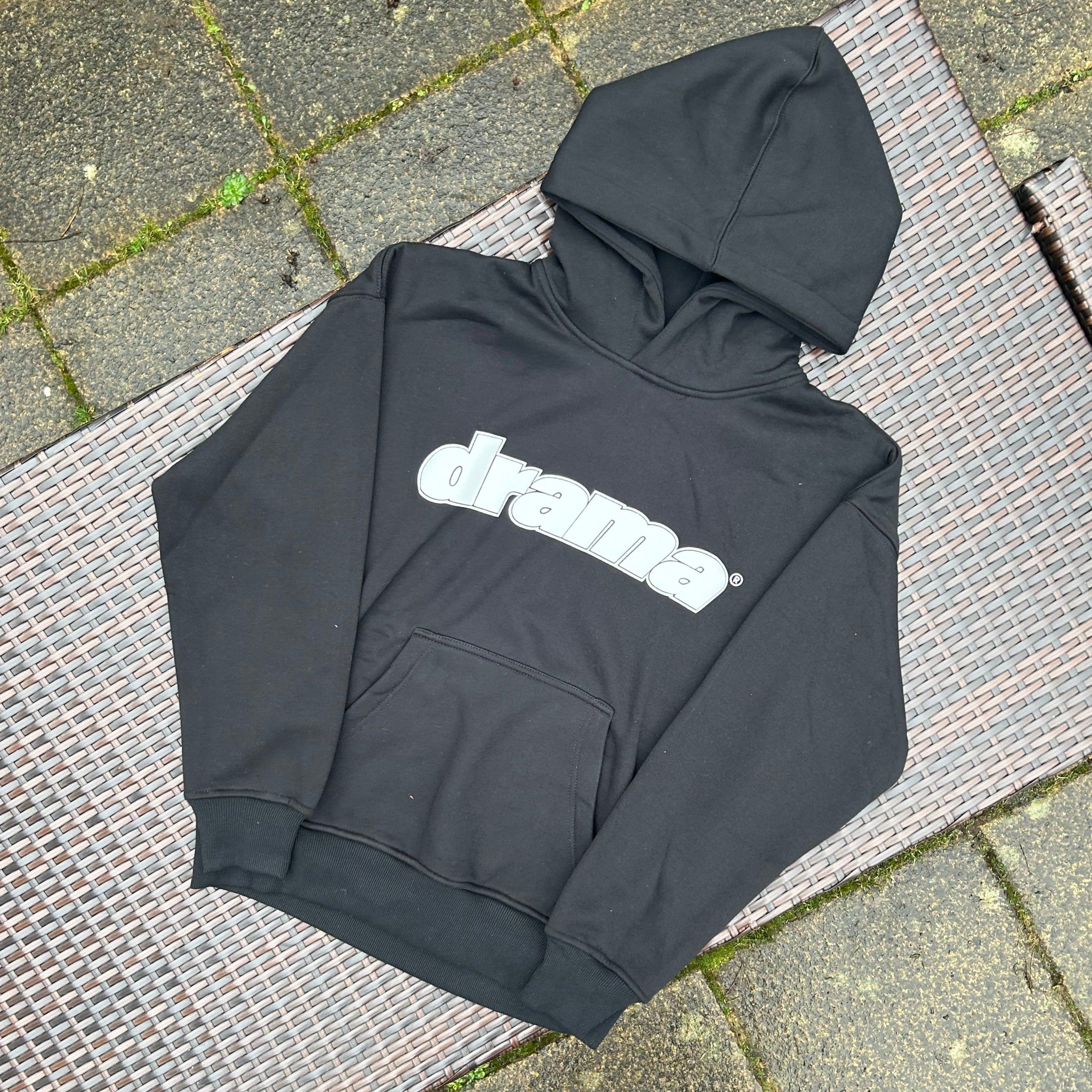 Drama Call Black Foam Print Tracksuit - Image 2
