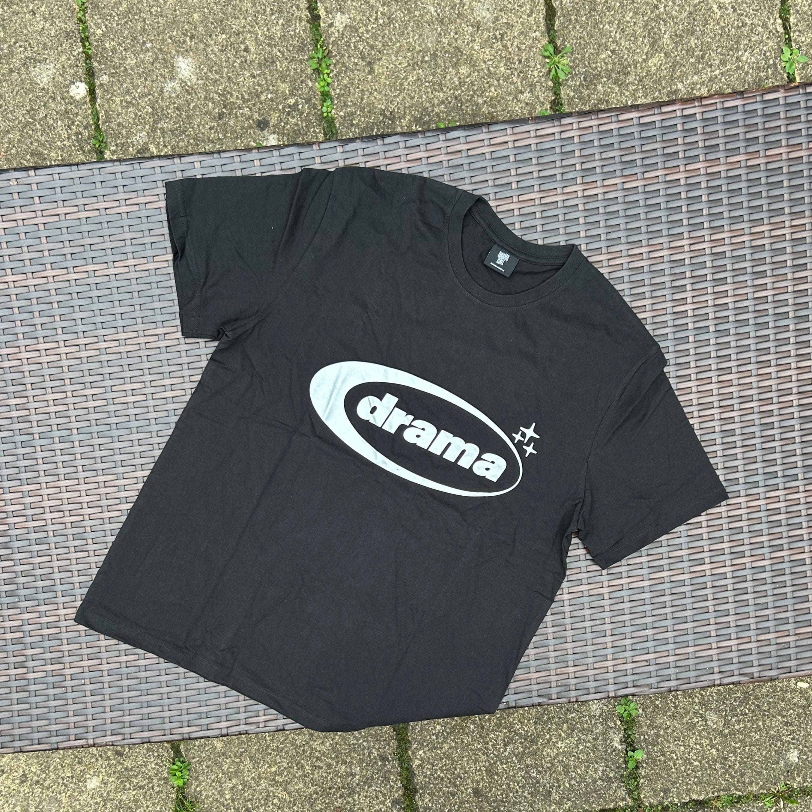 Drama Call Black/Silver T Shirt - Image 2
