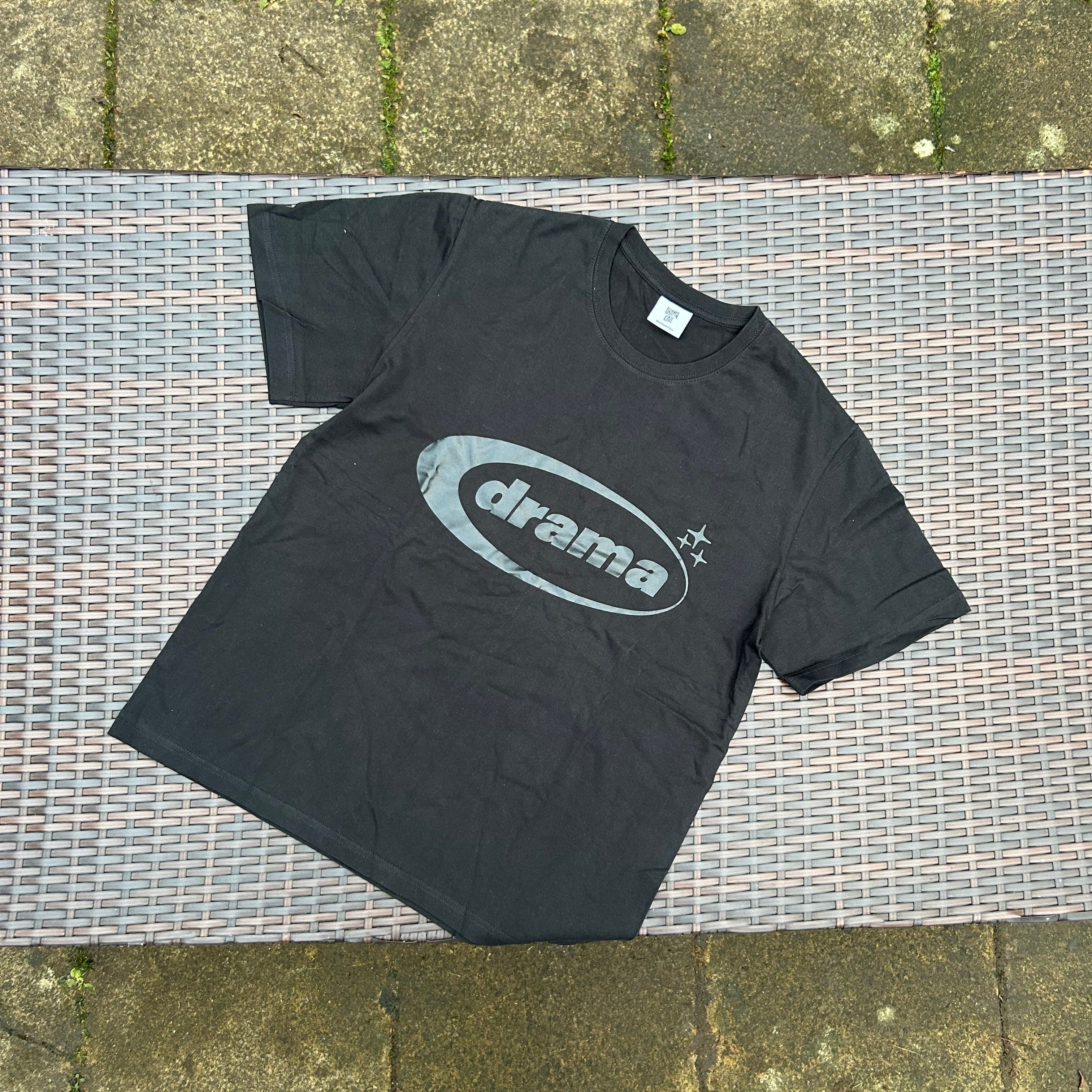 Drama Call Black T Shirt - Image 2