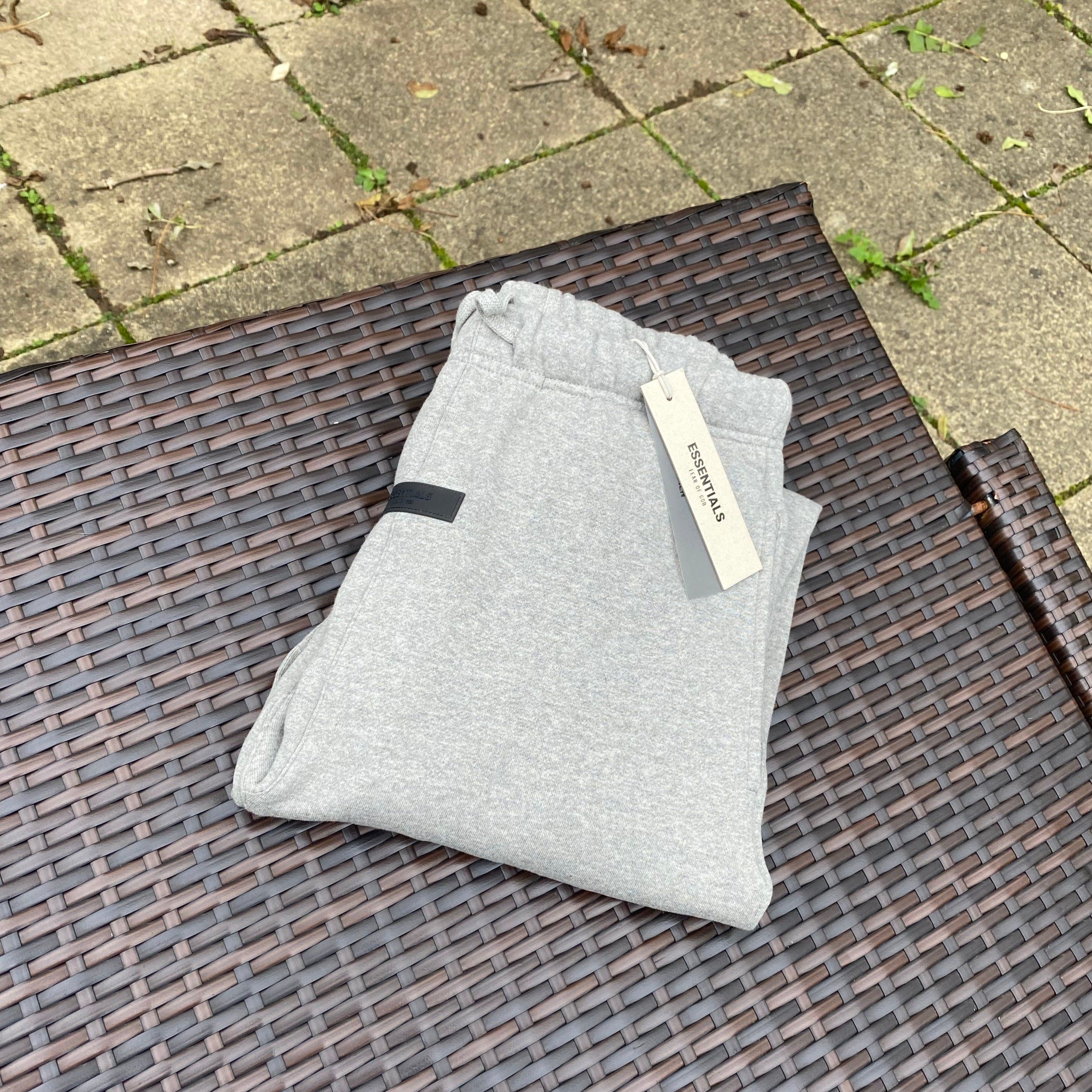 Fear Of God Essentials Dark Oatmeal Grey "SS22" Tracksuit - Image 3