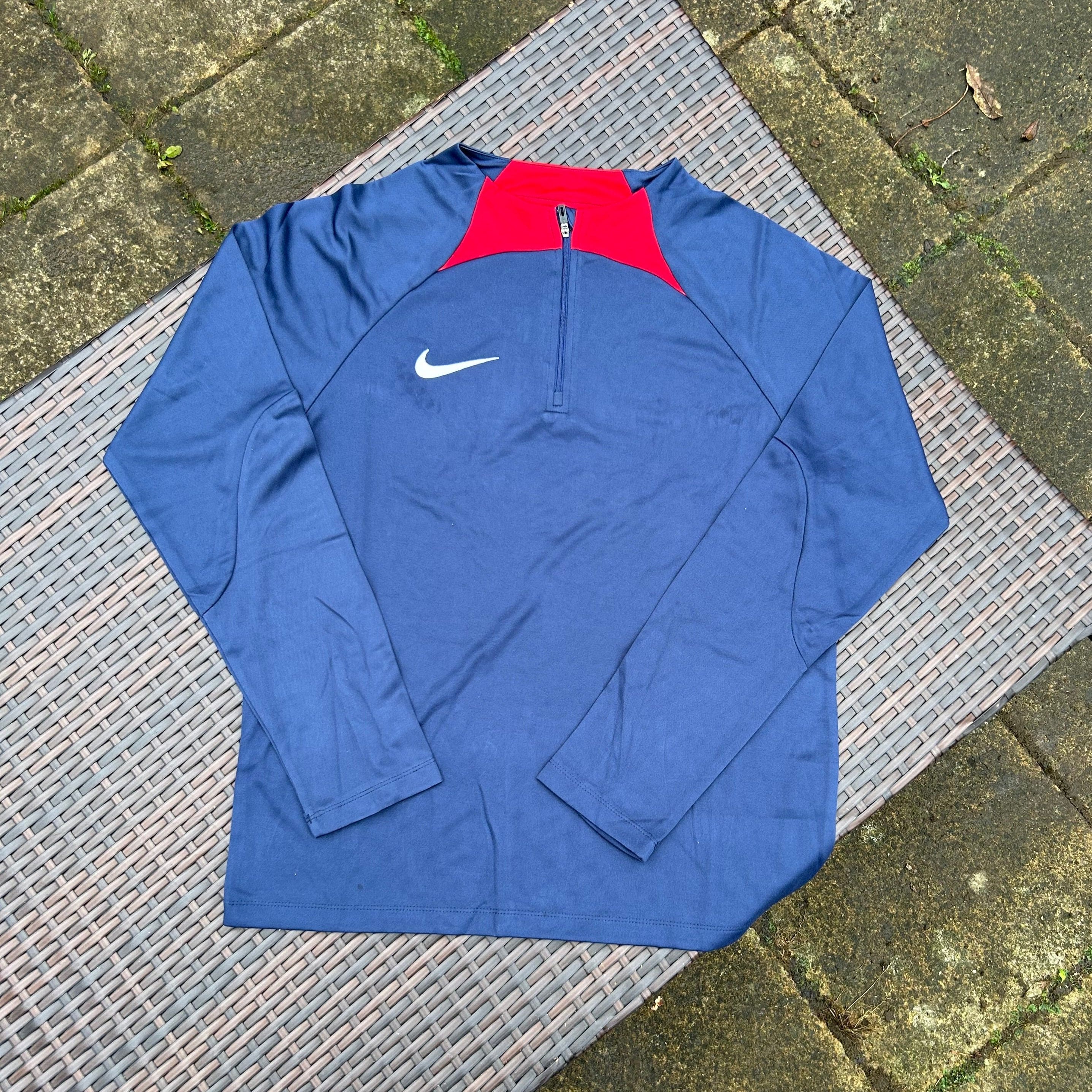 Nike Blue/Red "Dri Fit" Sportswear Tracksuit - Image 2