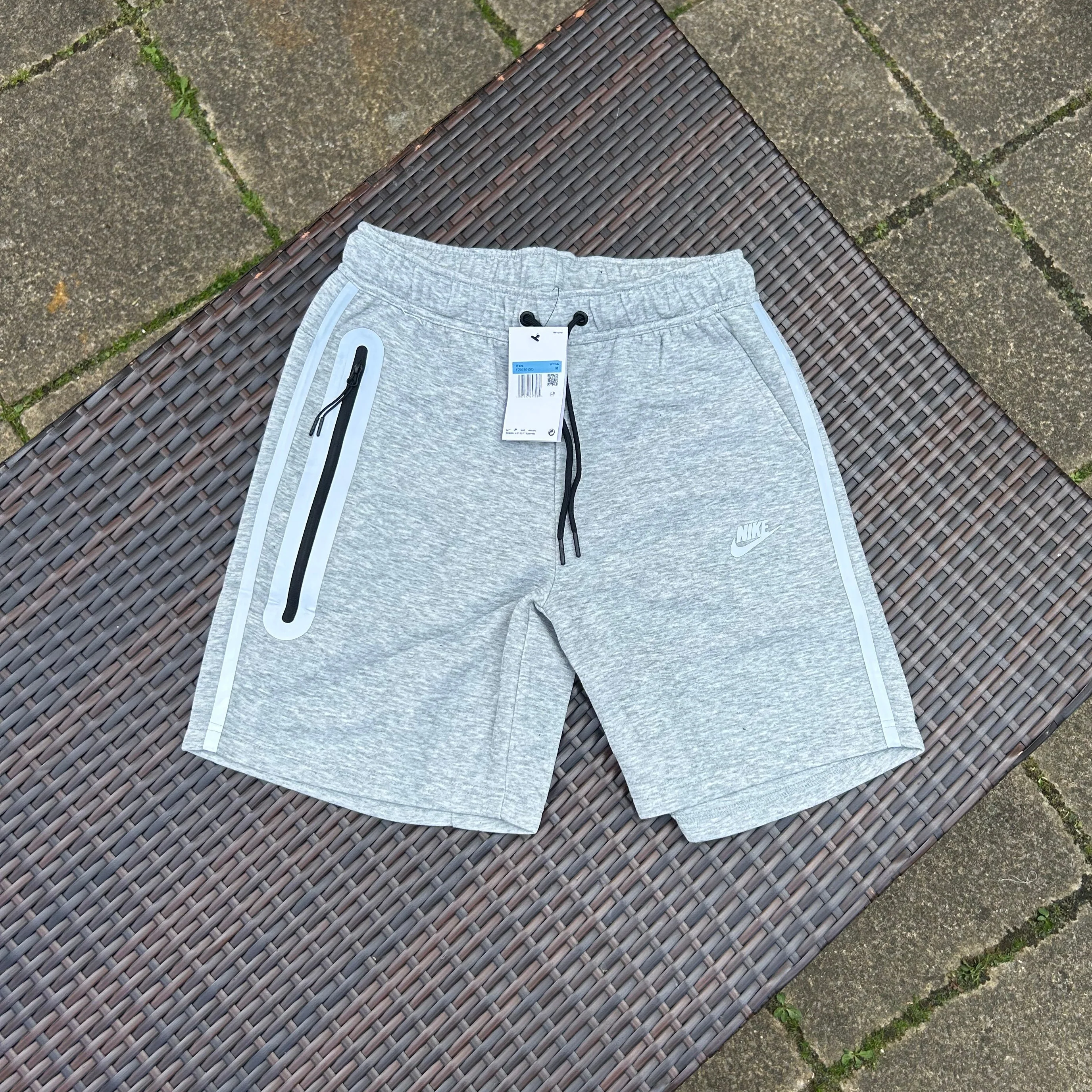 Nike Grey Sportswear Tech Fleece Shorts (2024 Season)