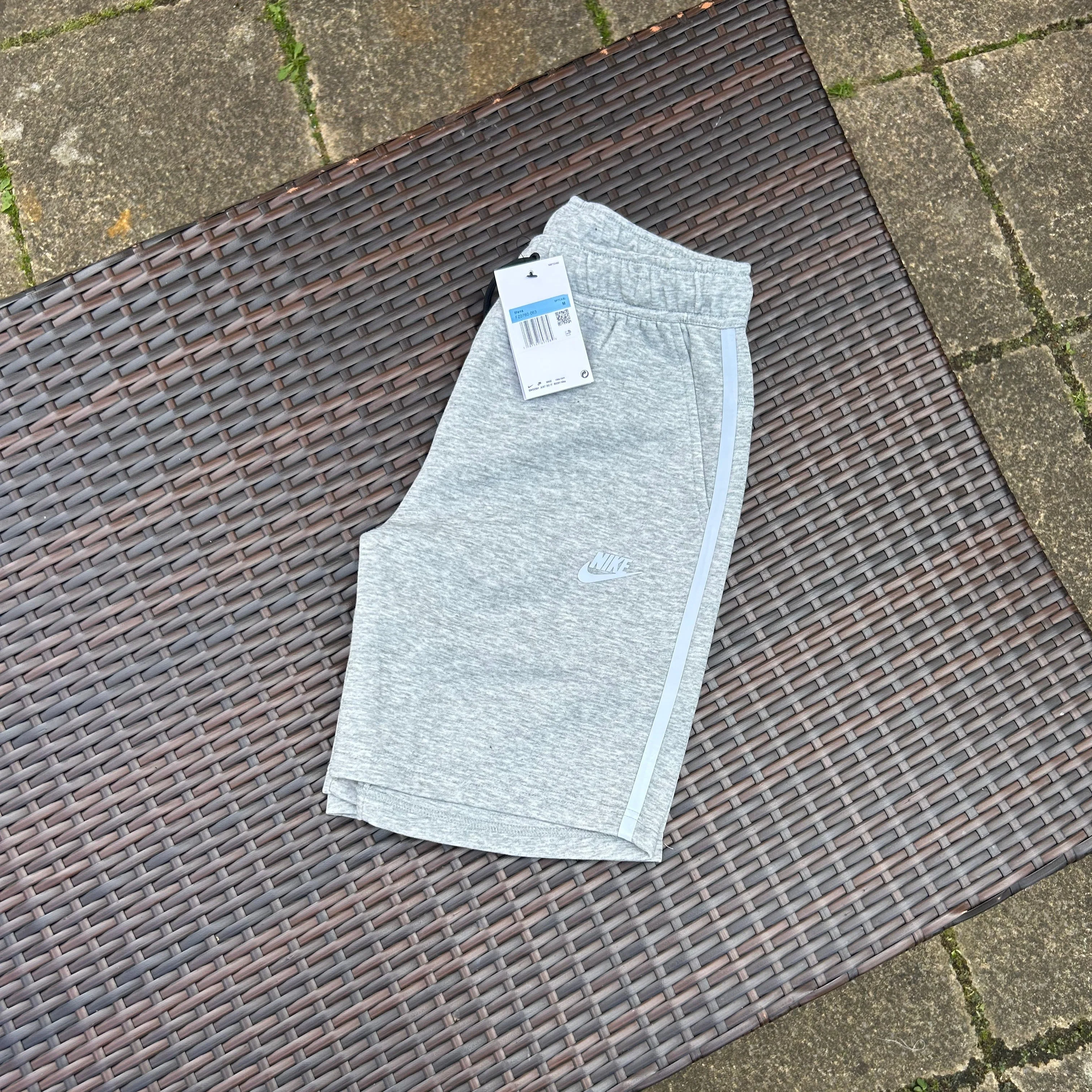 Nike Grey Sportswear Tech Fleece Shorts (2024 Season) - Image 3