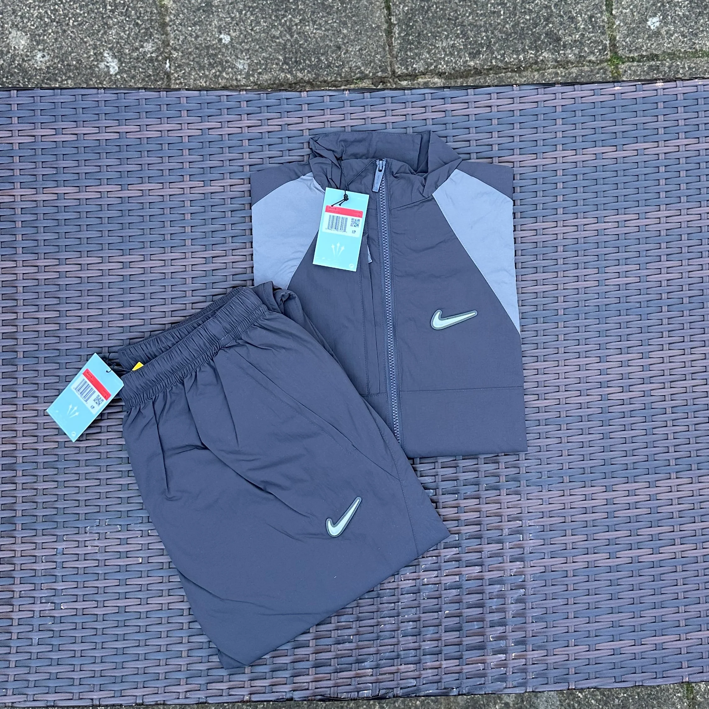 Nike x NOCTA "Anthracite Grey" Northstar Nylon Tracksuit - Image 4