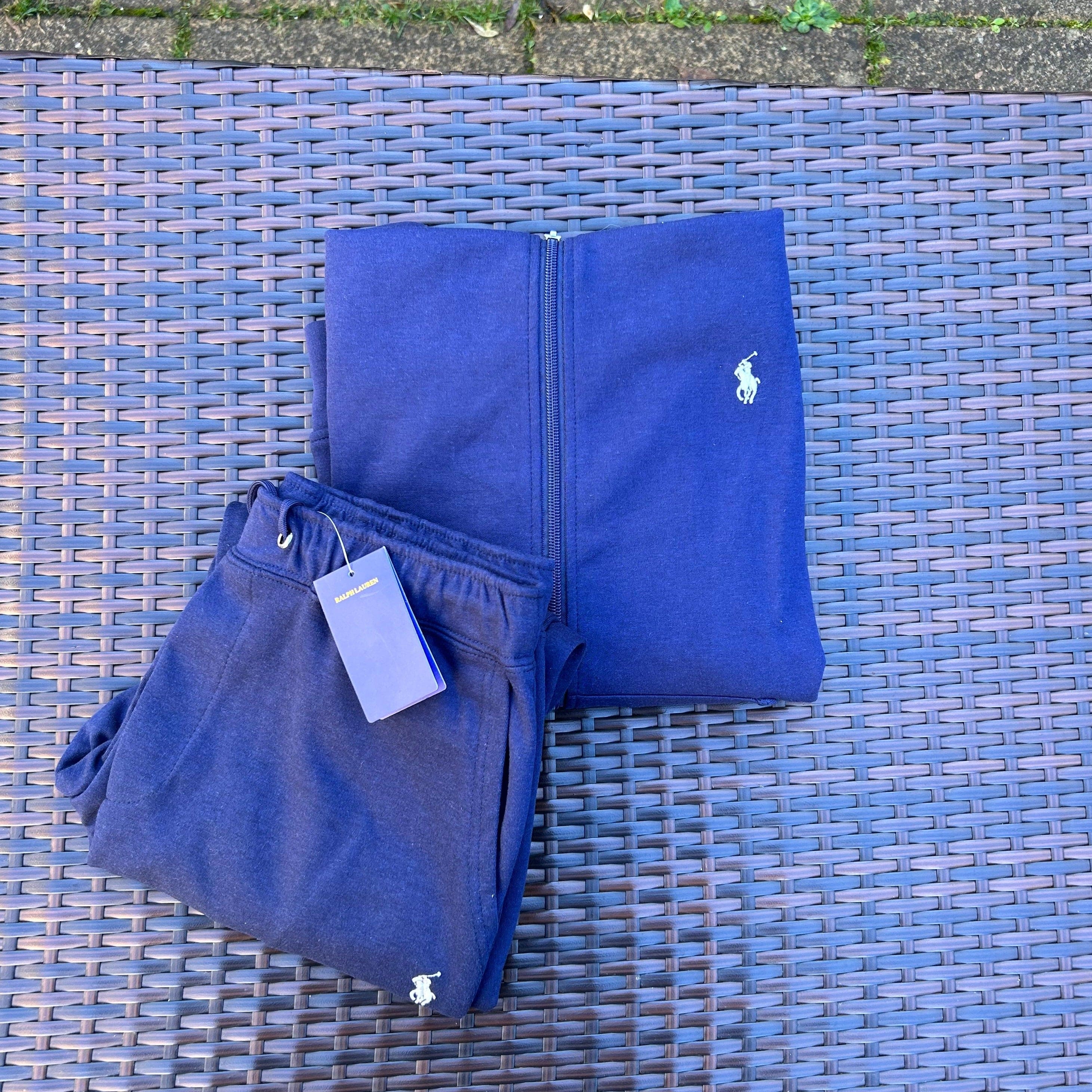 Ralph Lauren Navy Tracksuit - Image 4