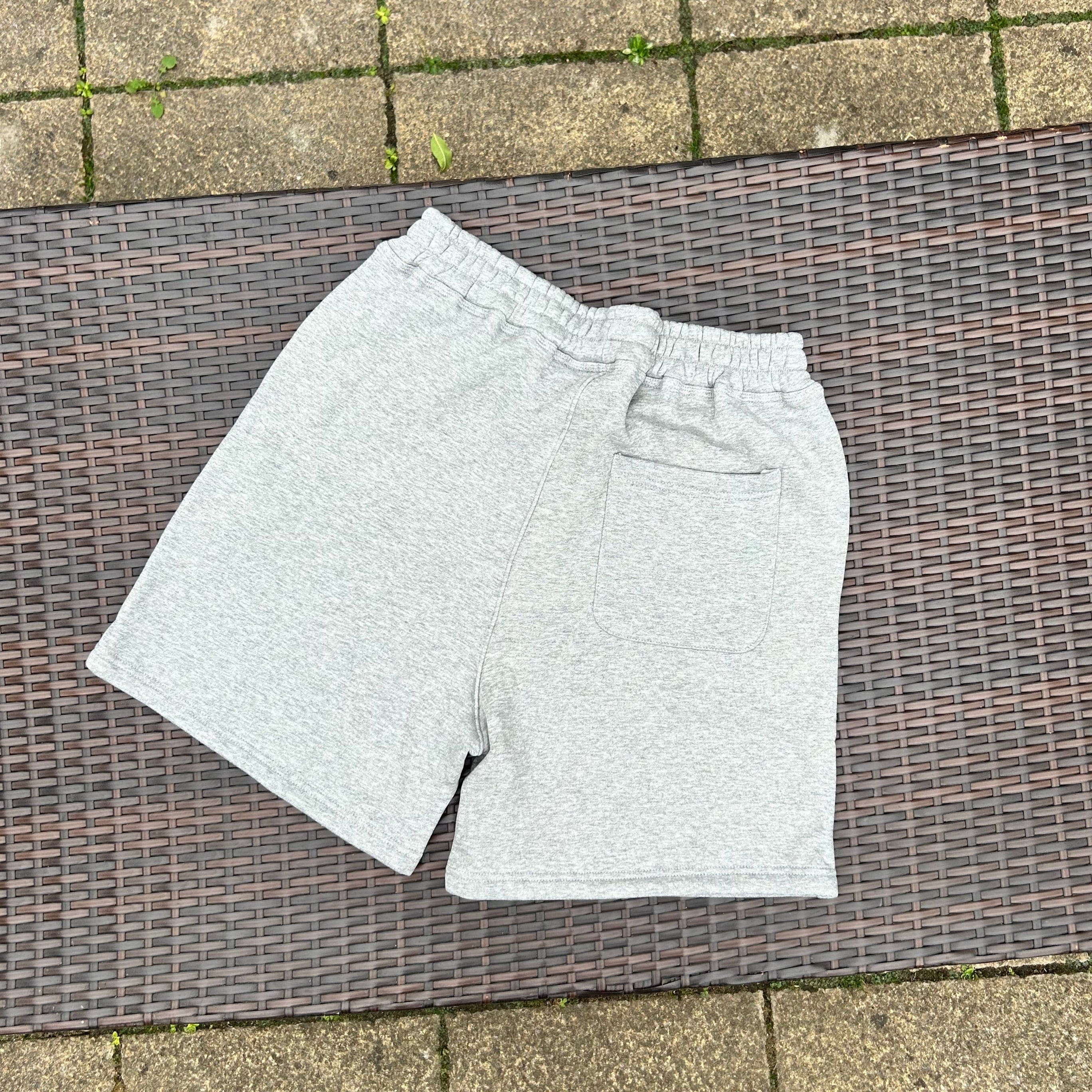 Stussy Heather Grey Shorts - Image 2