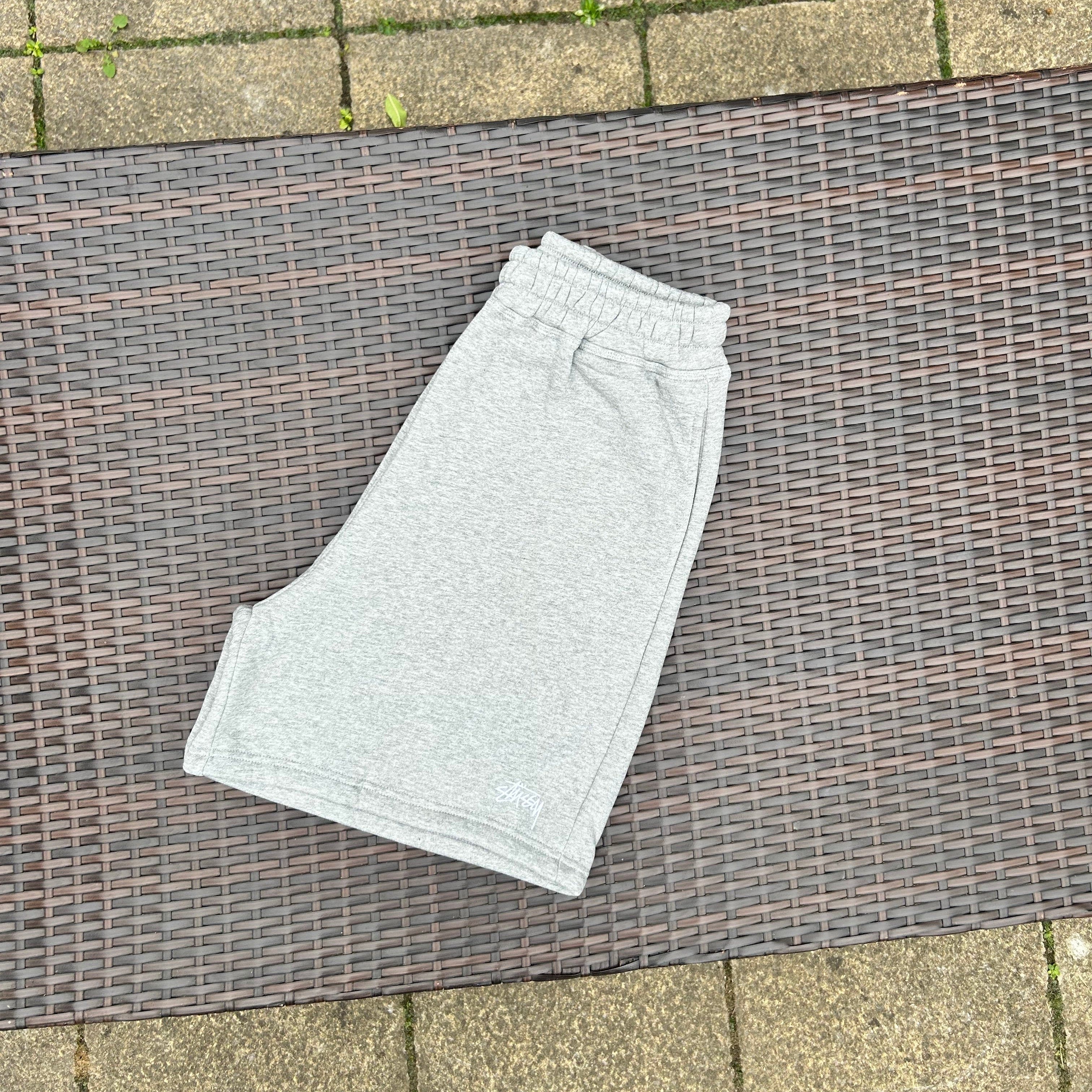 Stussy Heather Grey Shorts - Image 3