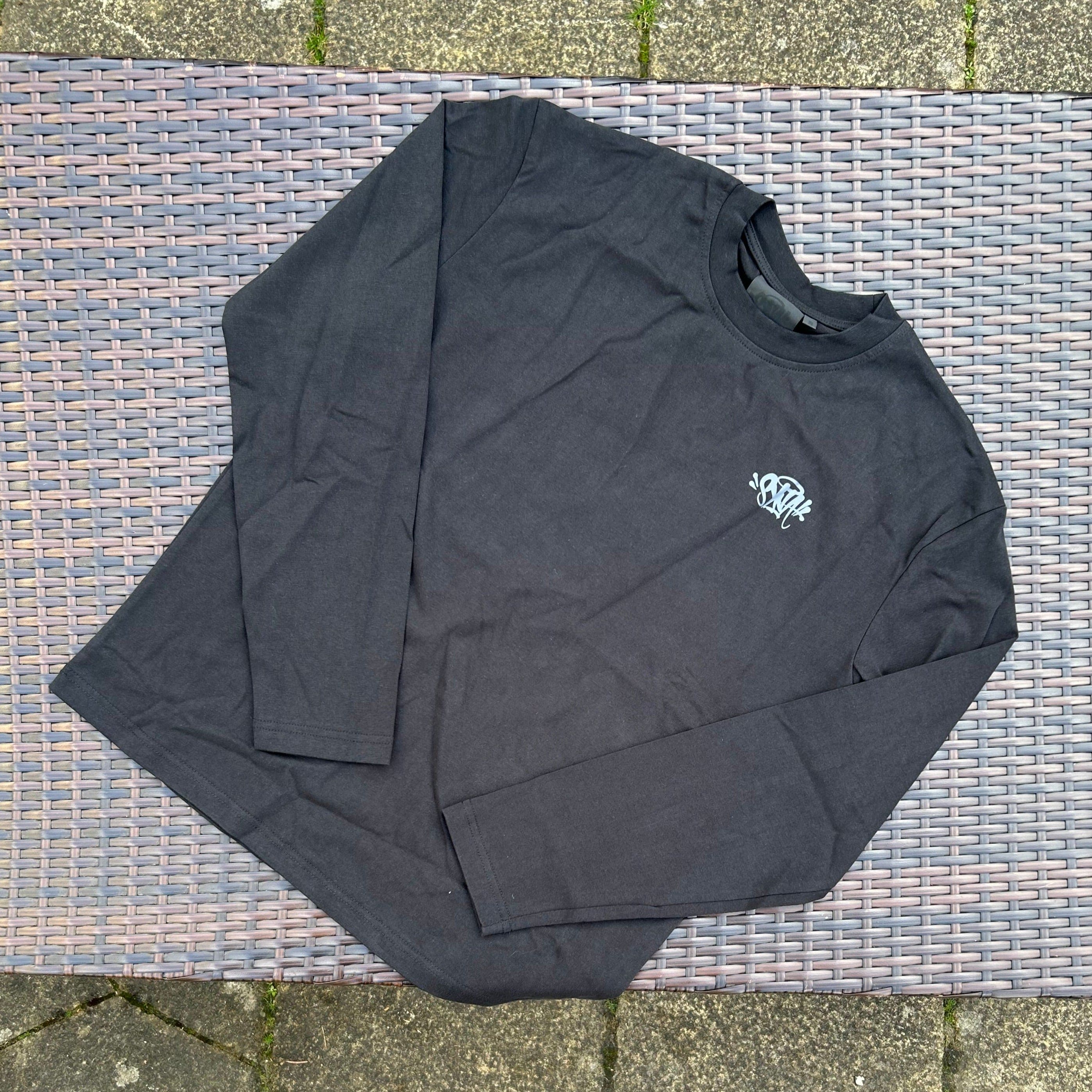 Syna World Black/Grey “Synarchy” Longsleeve Tee - Image 3