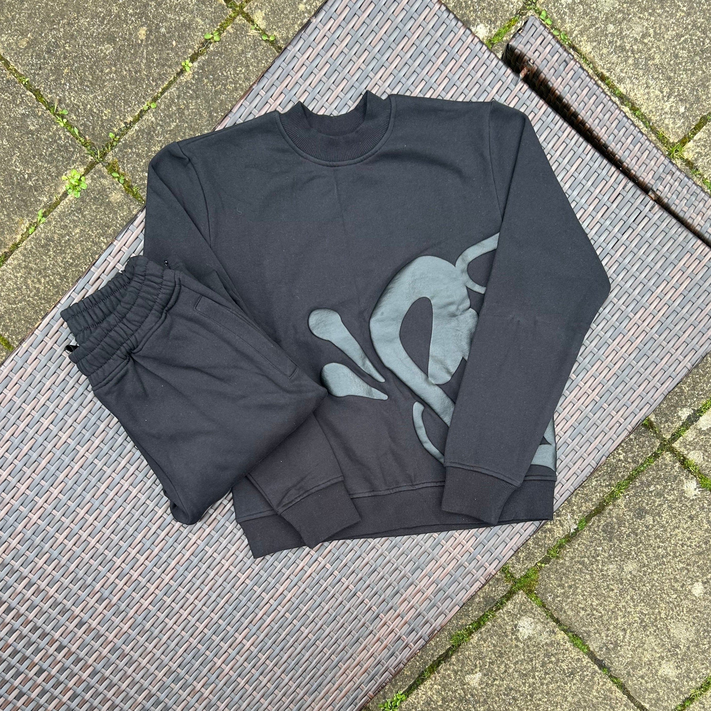 Syna World Black "OG Crew Logo" Tracksuit