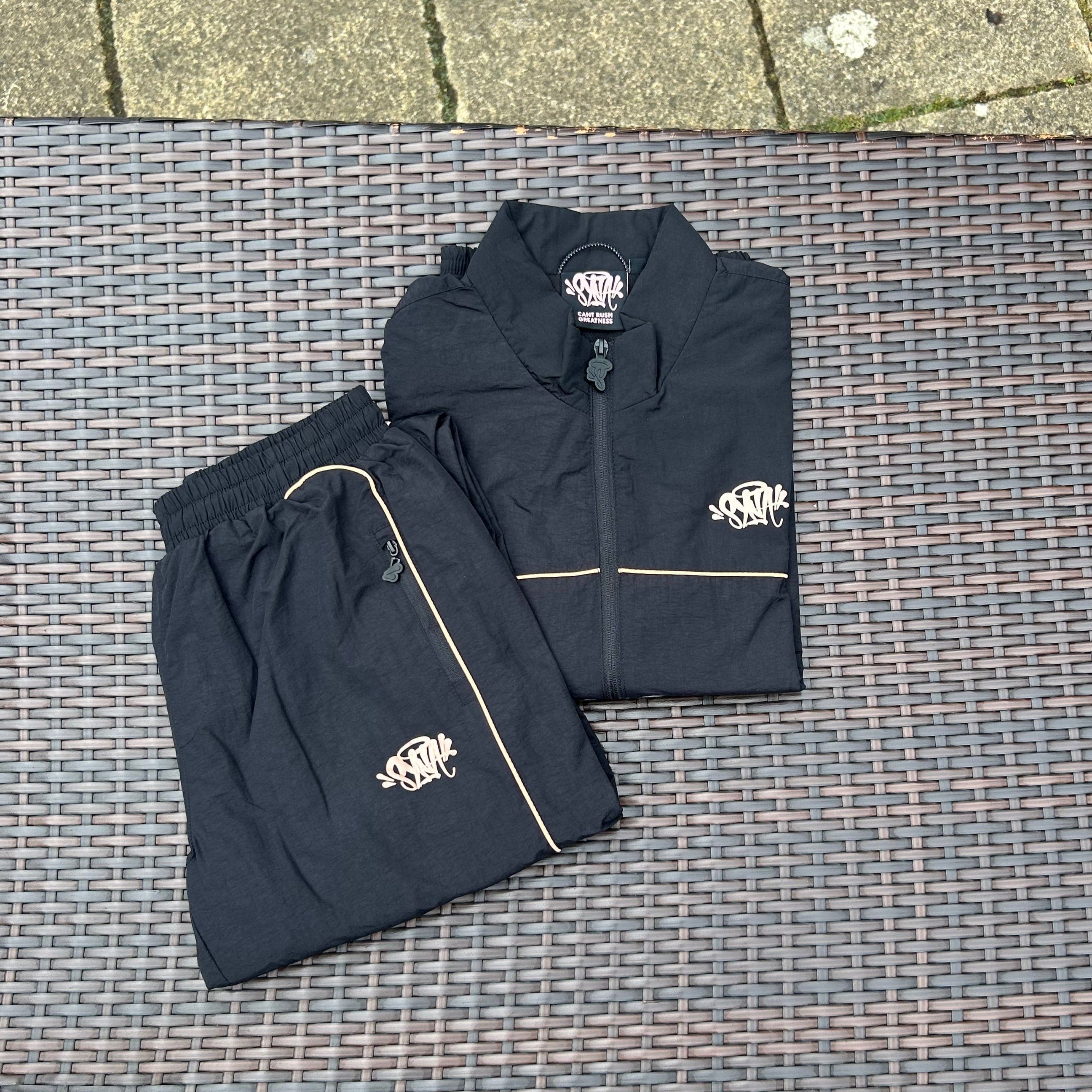 Syna World Black/Rose Gold "CRG Logo Shell" Tracksuit - Image 4