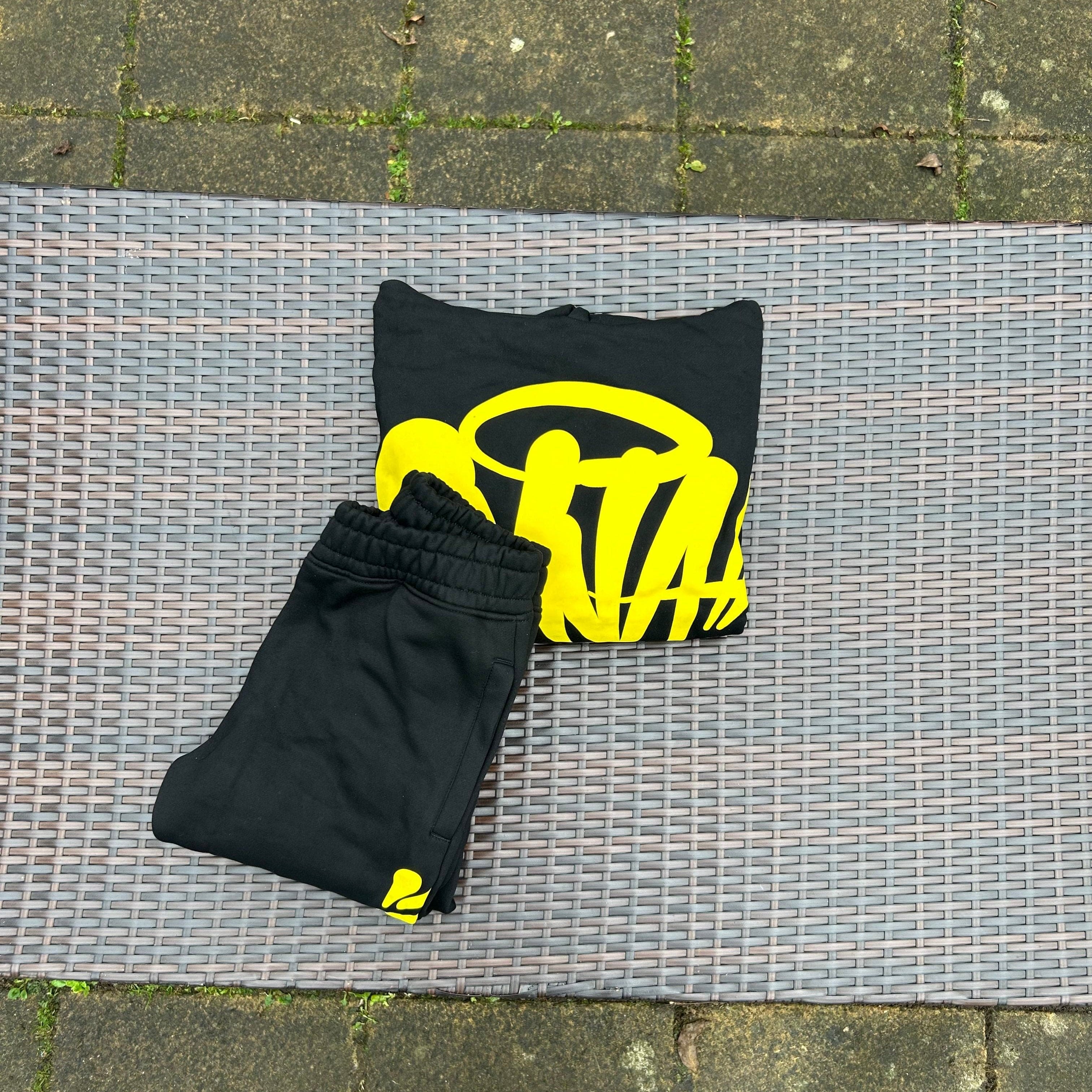 Syna World Black/Yellow "Logo Team" Tracksuit - Image 4
