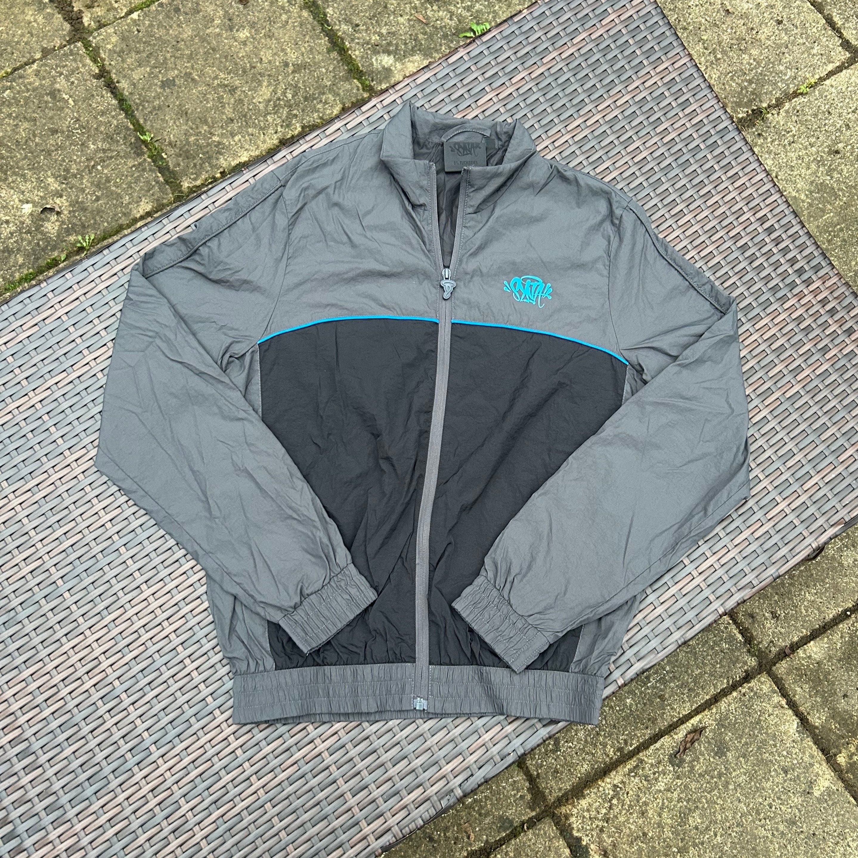 Syna World Grey/Black "Logo Shell" Tracksuit - Image 2