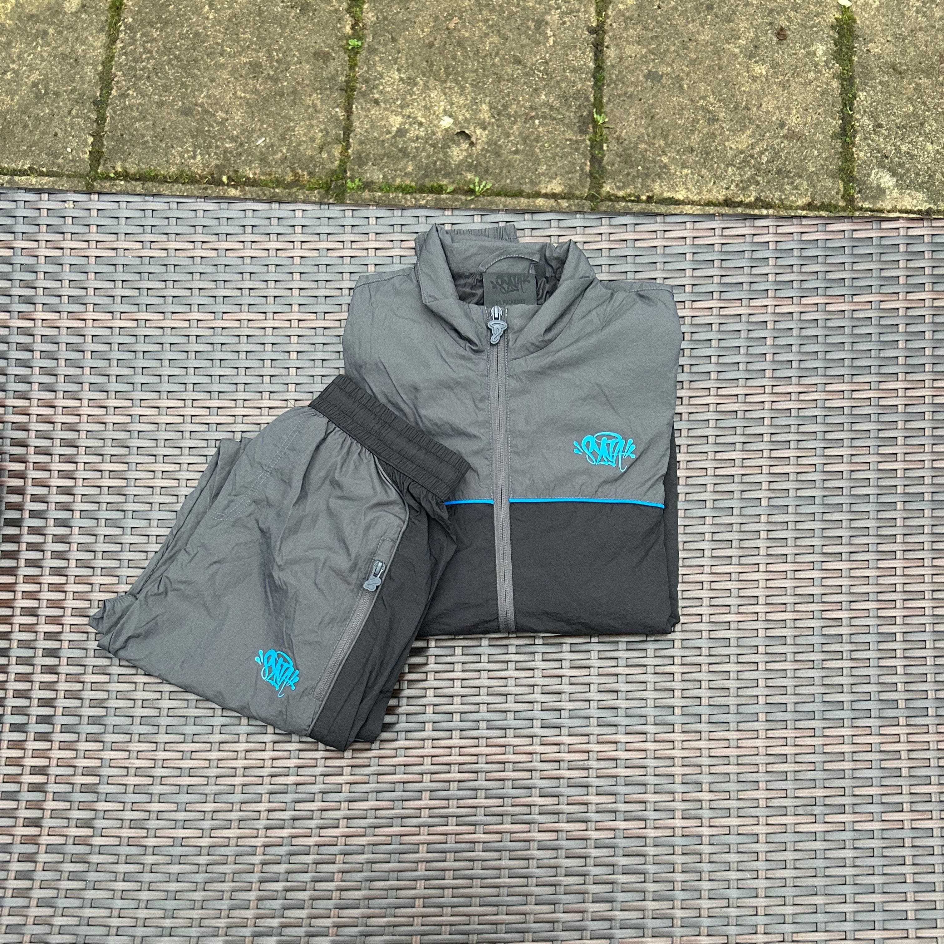 Syna World Grey/Black "Logo Shell" Tracksuit - Image 4