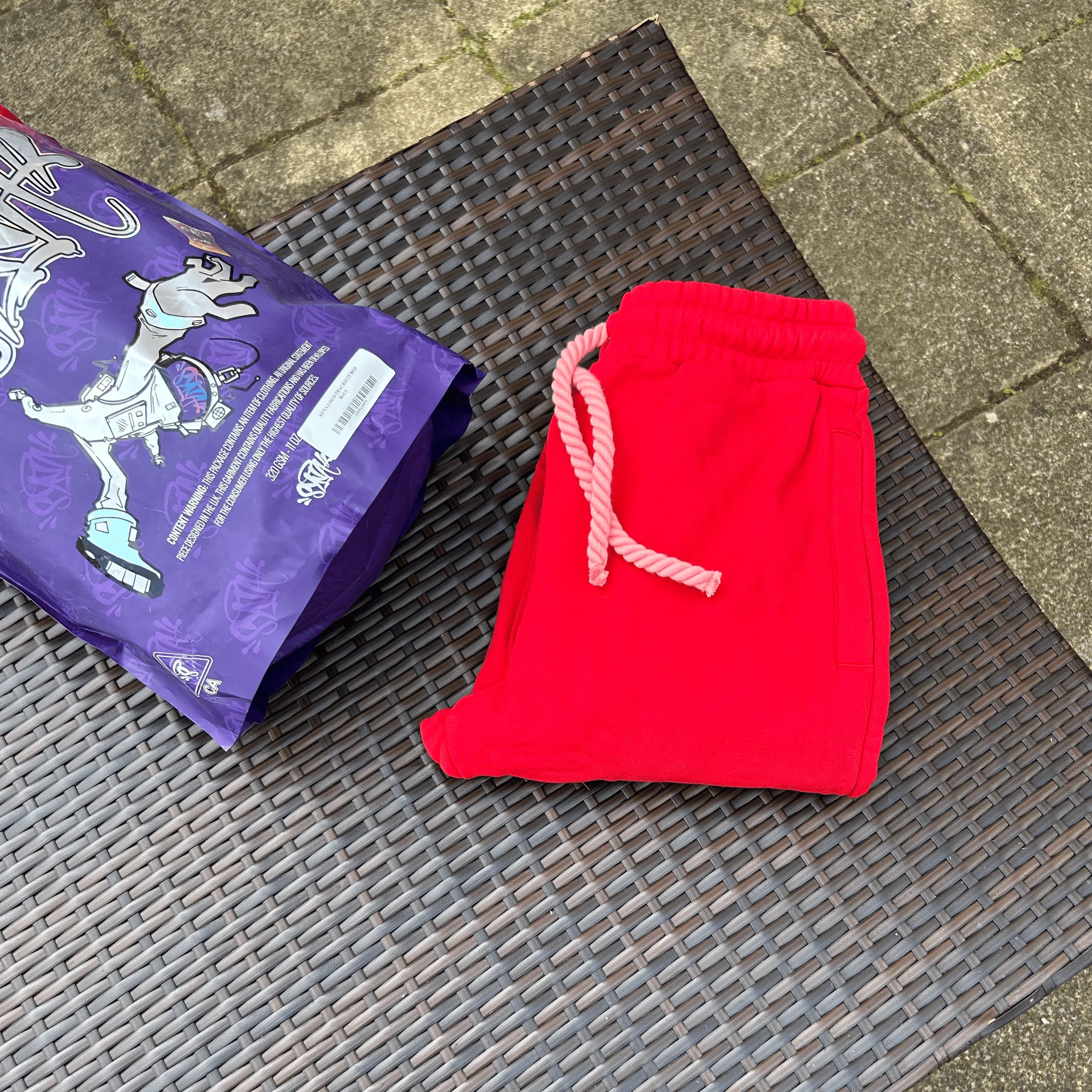 Syna World Red/Pink Tracksuit - Image 3