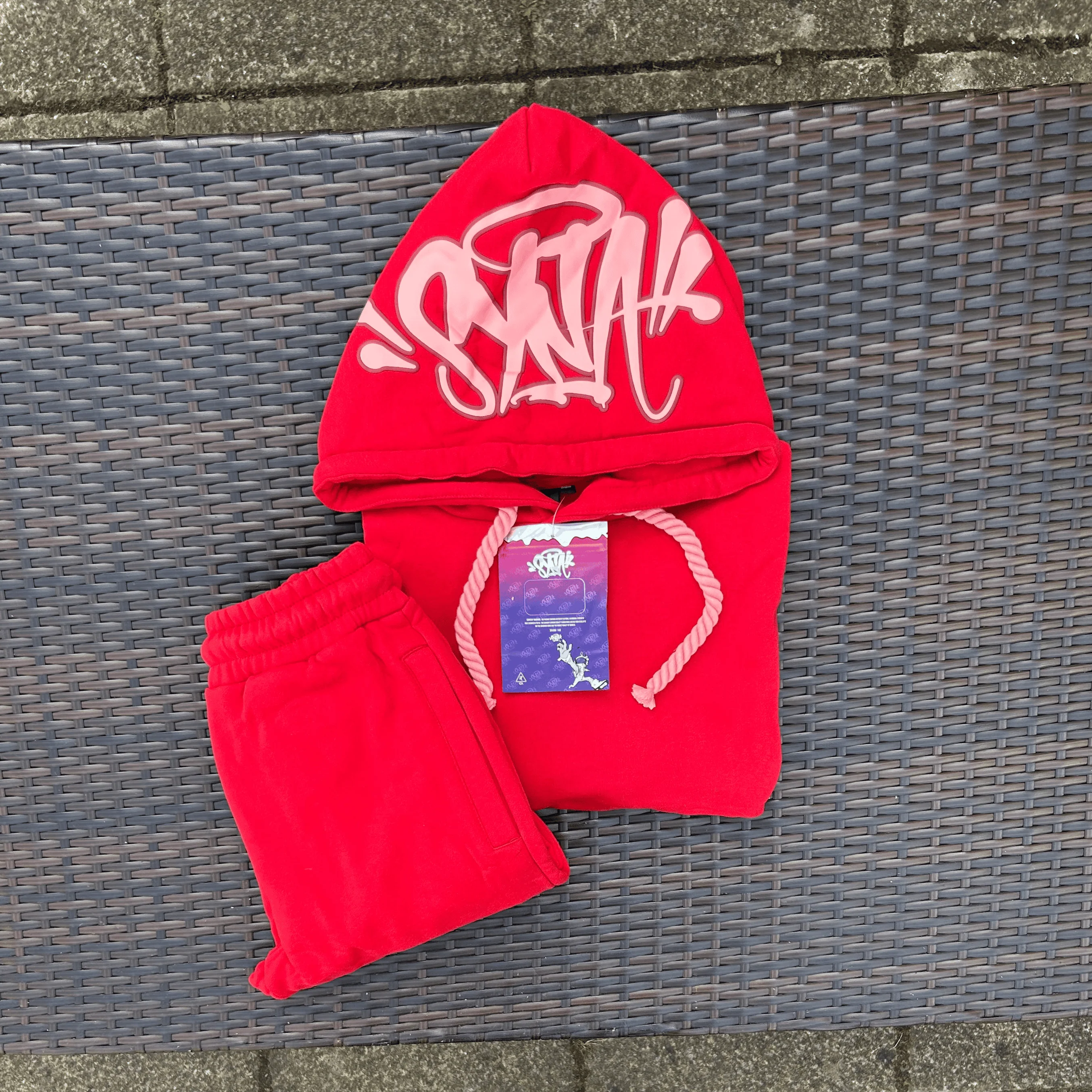 Syna World Red/Pink Tracksuit - Image 4