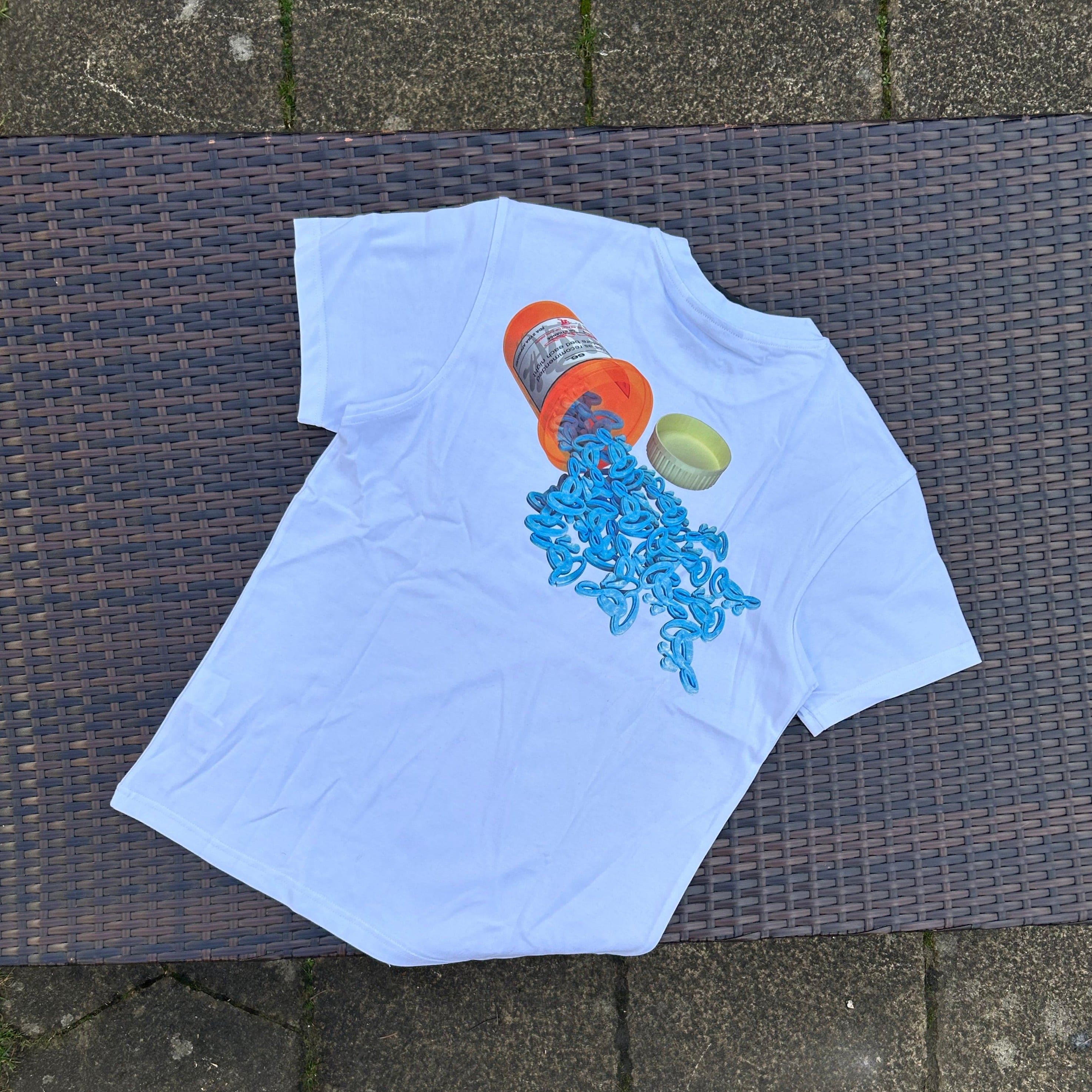 Syna World White "Pill" T Shirt - Image 3