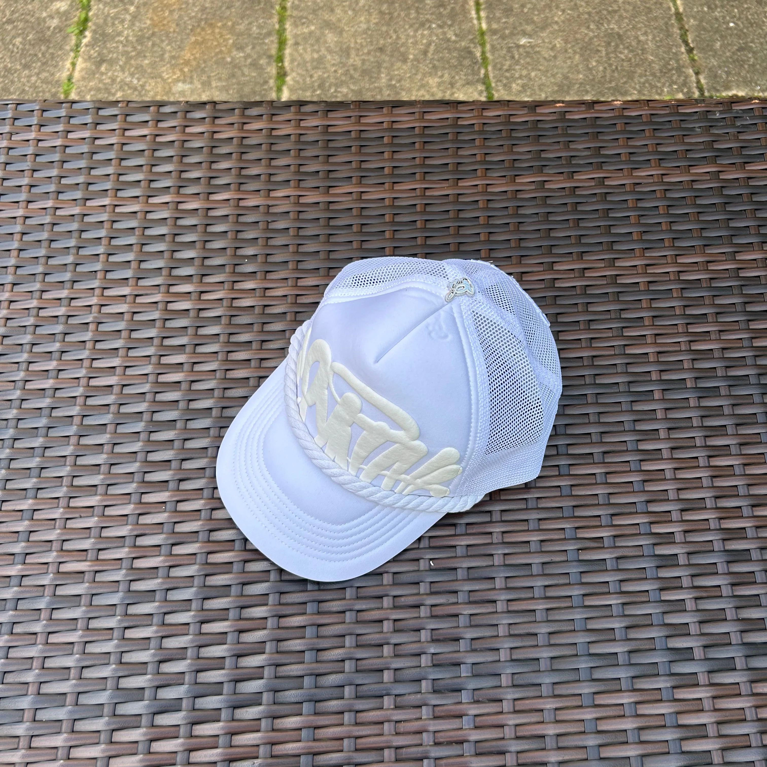 Syna World White Rope Trucker Hat