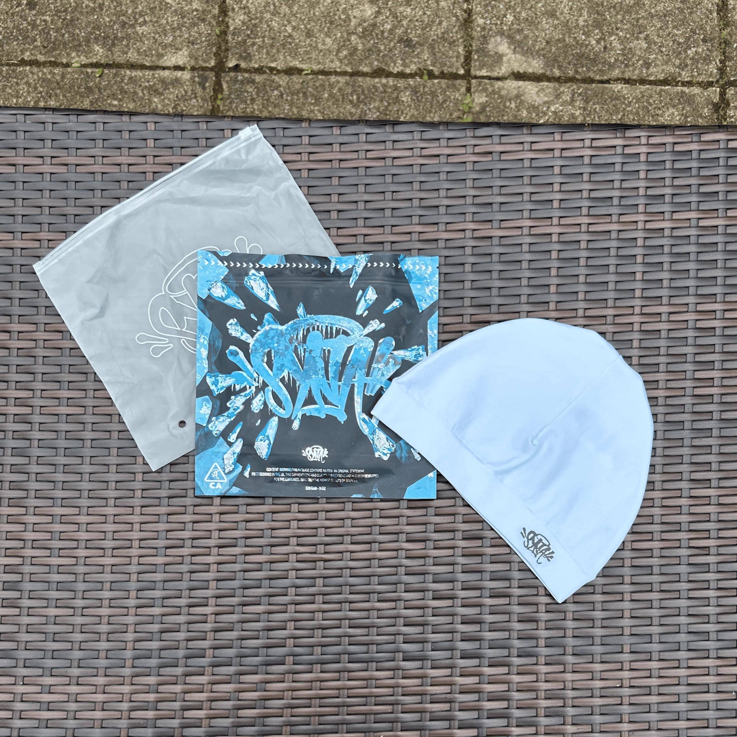 Syna World White "Skull" Hat